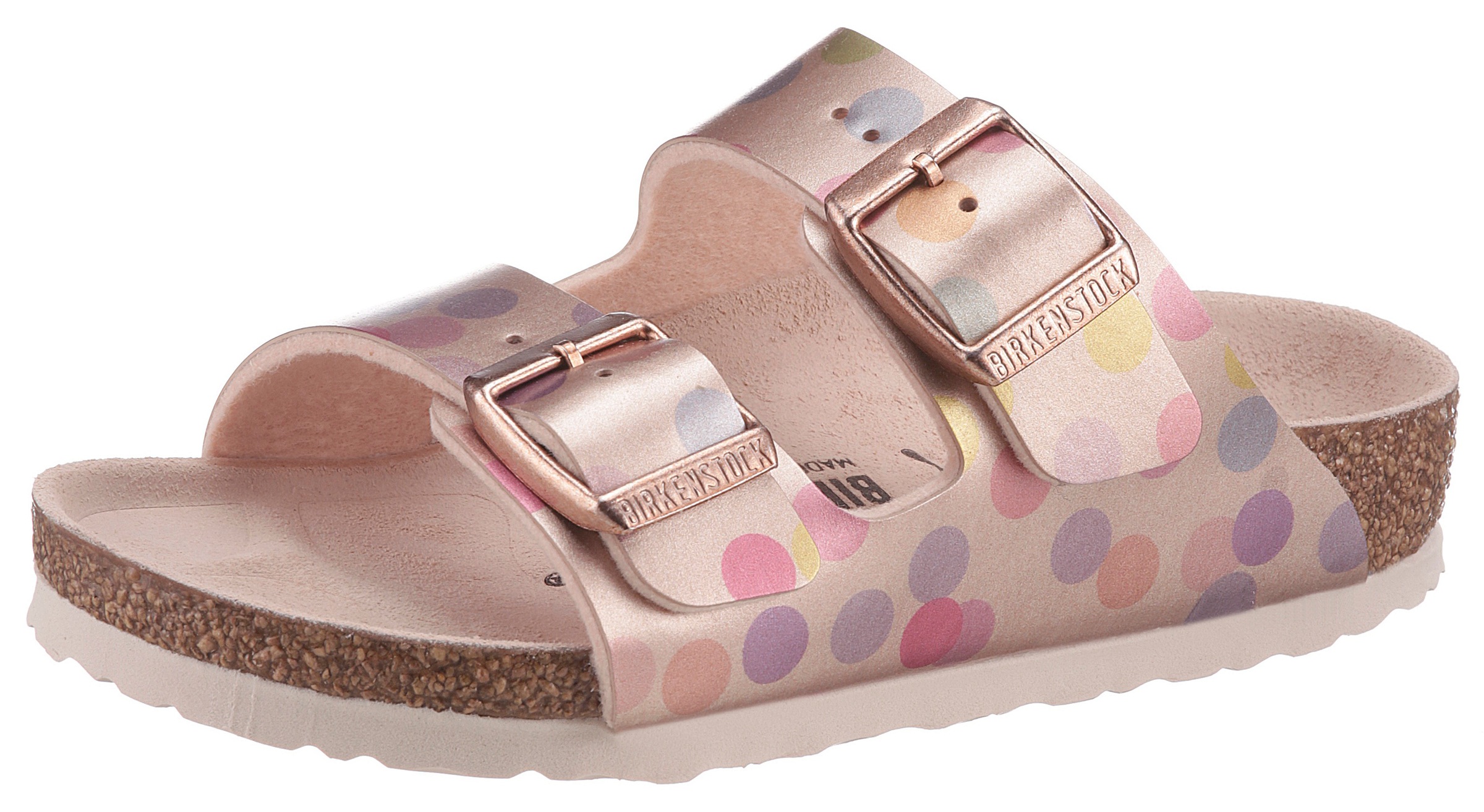 Birkenstock Pantolette »Arizona kids electric metallic dots«, in angesagter... kaufen