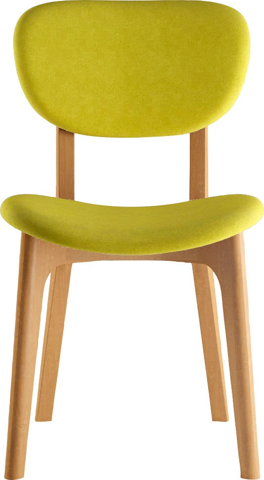 Thumbnail - Home affaire Stuhl "COZY Made in Italy" (Set) 2 Stk.Gestell in Buche, Kirsch- oder Nussbaum, Massivholz, Design Stuhl