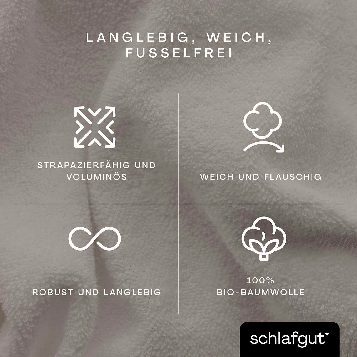 Thumbnail - Schlafgut Bettlaken "Frottex Spannbettlaken" MADE IN GREEN by OEKO-TEX