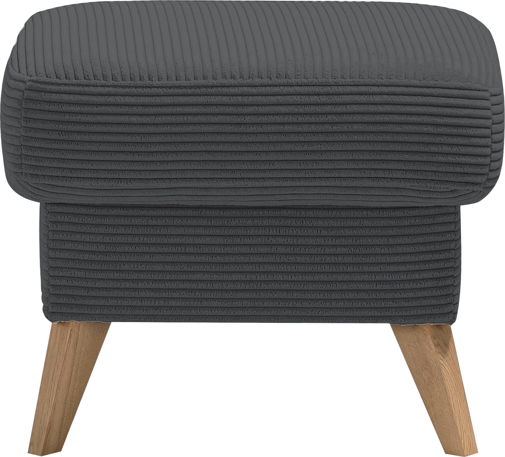 exxpo - sofa fashion Hocker »Samso, kompakte und bequeme Sitzgelegenheit in aktuellem Cord Bezug«