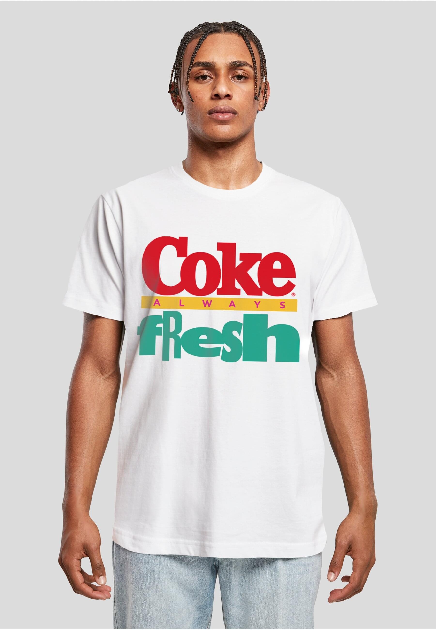 Merchcode T-Shirt »Merchcode Herren Coca Cola 90's Logo«, (1 tlg.)