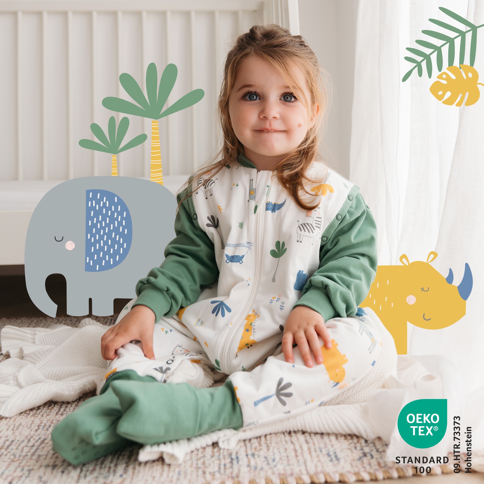 Schlummersack Babyschlafsack »Schlafsack mit Füßen 3.5 Tog«