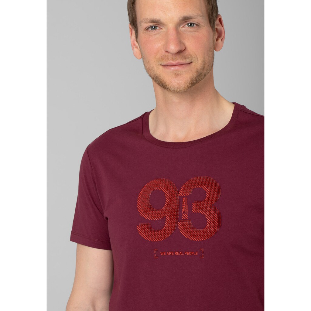 TIMEZONE T-Shirt »93 tech T-Shirt«
