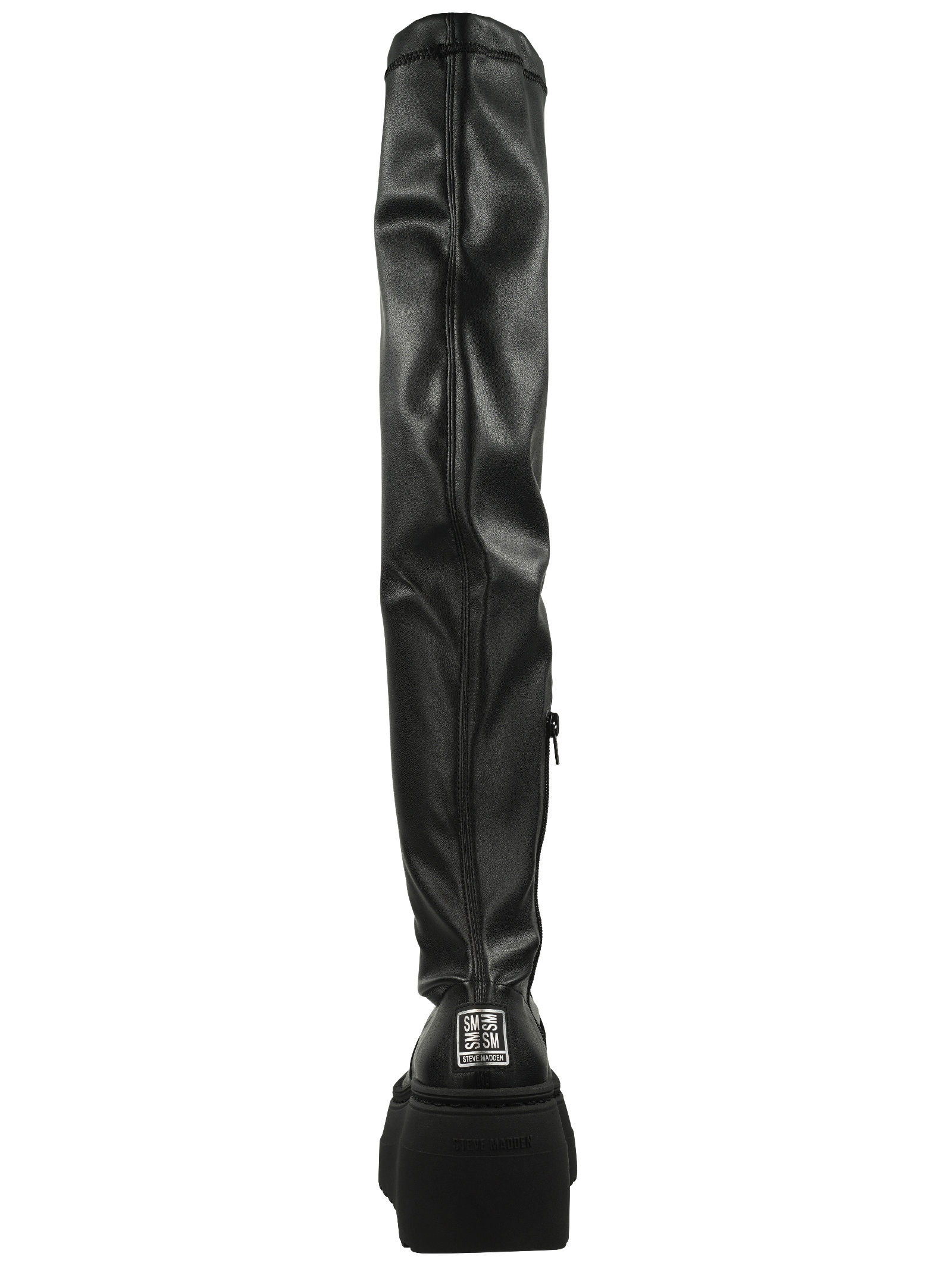 STEVE MADDEN Overkneestiefel »STEVE MADDEN Stiefel Leder/Textil«