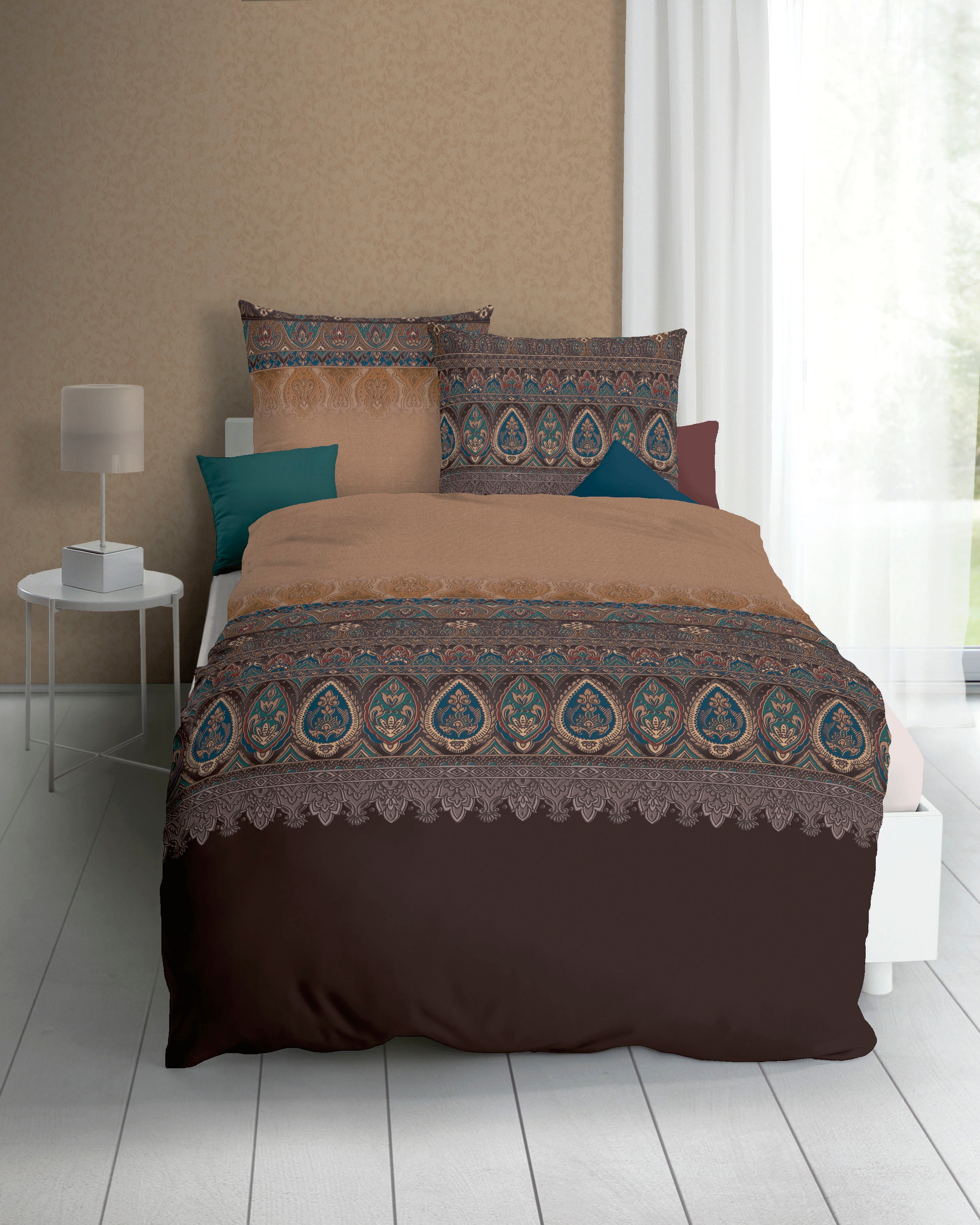 Kaeppel Bettwäsche "Opulence" 2 Stk. tlg. Paisleymuster günstig online kaufen