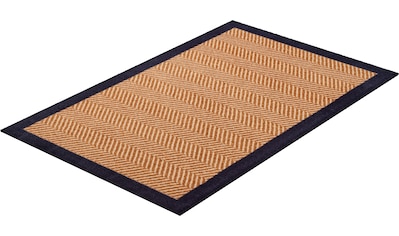 Teppich »Herringbone«, rechteckig, In- und Outdoor geeignet, mit Bordüre