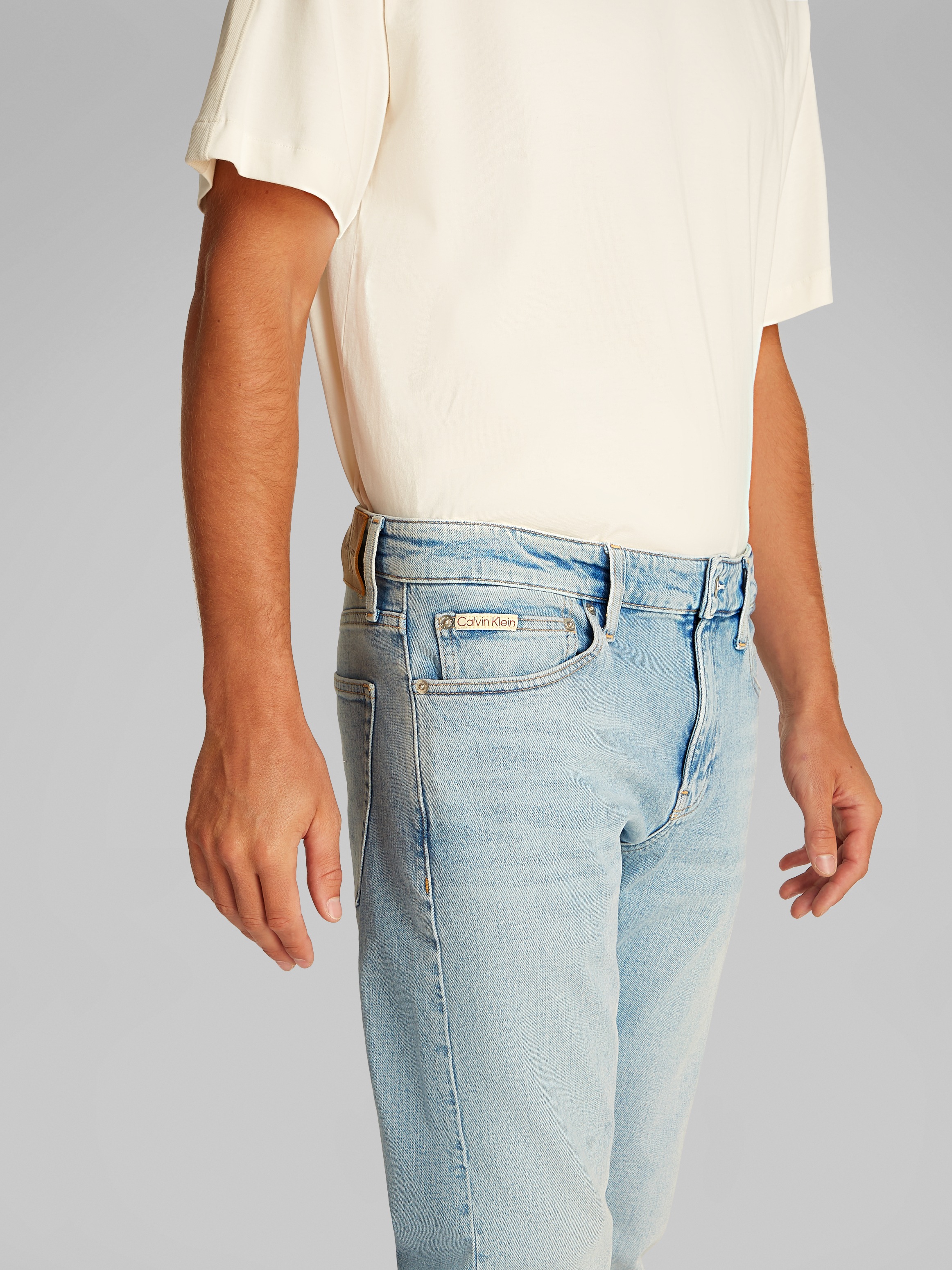Calvin Klein Jeans "SLIM" mit Waschung günstig online kaufen