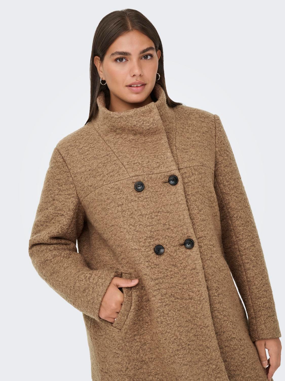 ONLY CARMAKOMA Kurzmantel "CARNEWSOPHIA WOOL COAT OTW" günstig online kaufen