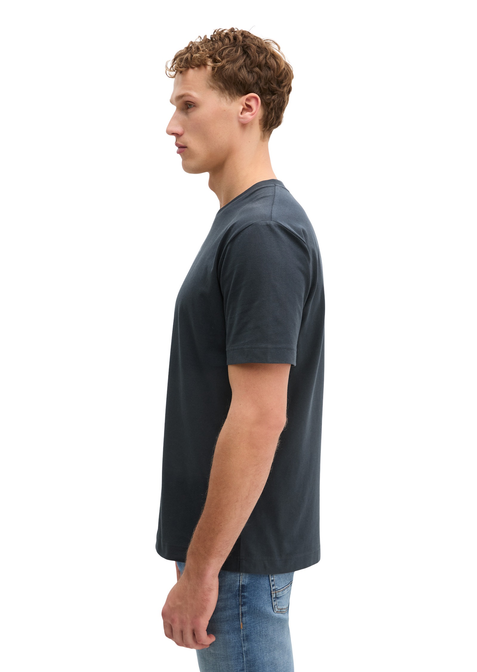 Marc OPolo T-Shirt "aus reiner Bio-Baumwolle" günstig online kaufen