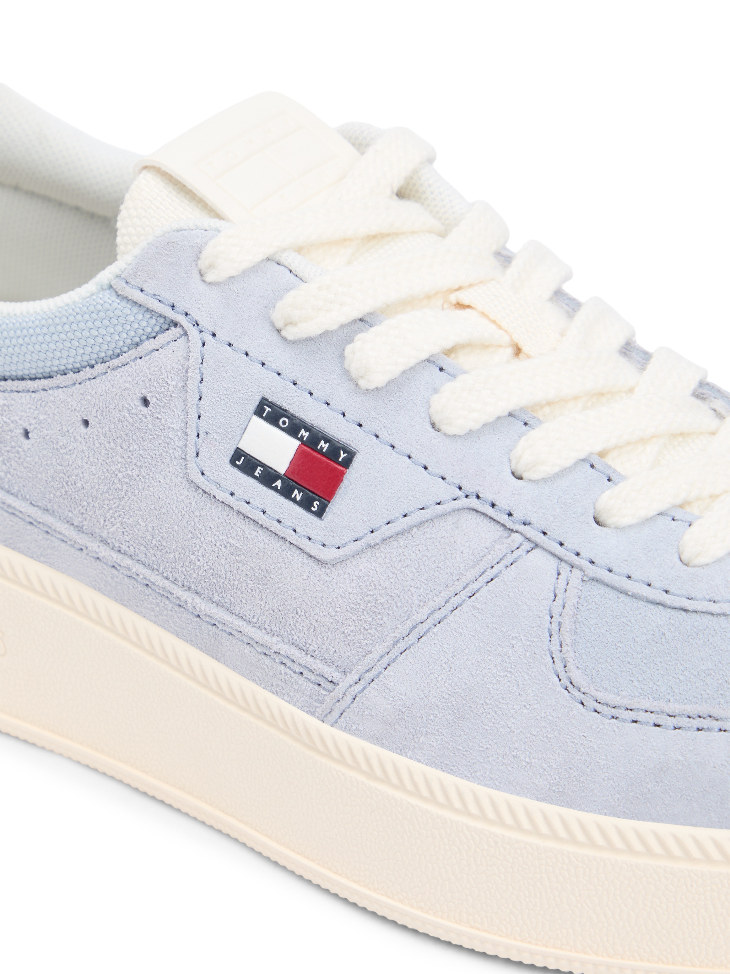 Tommy Jeans Plateausneaker "THE GREENWICH EDGE MAX SUEDE" Freizeitschuh, Ha günstig online kaufen