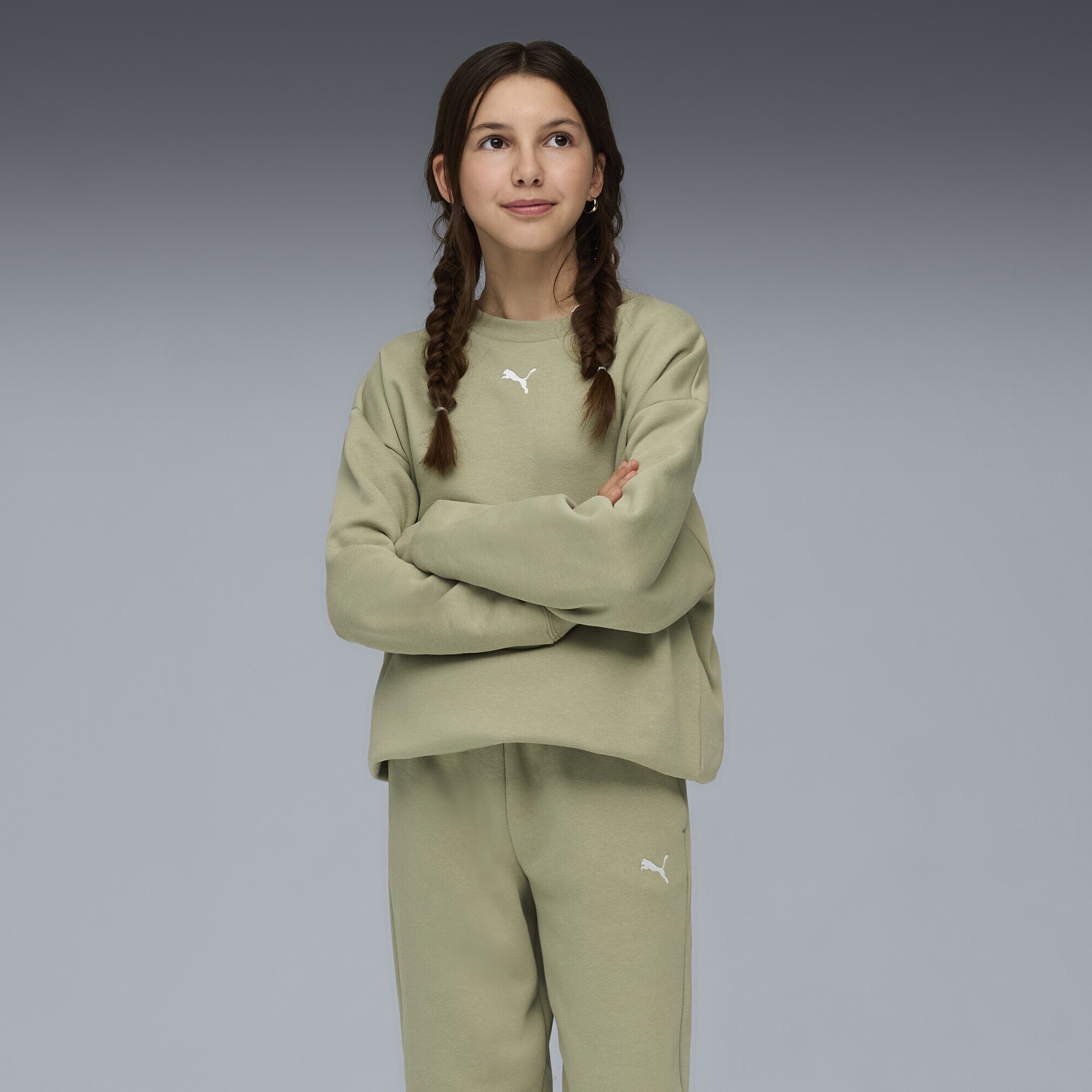 PUMA Jogginganzug »Loungewear Oversized Jogginganzug Mädchen«