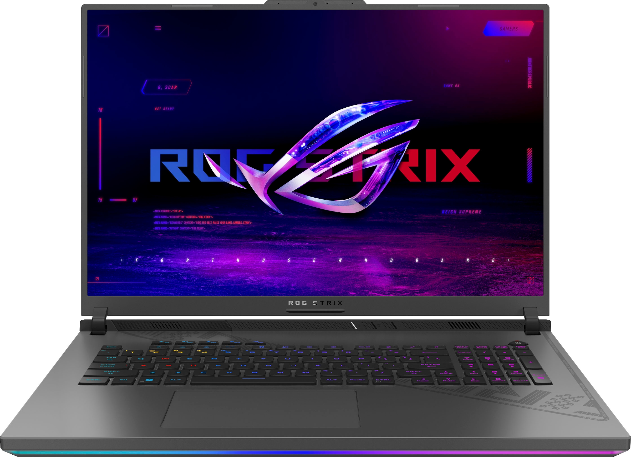 Asus Gaming-Notebook »ROG Strix G814JU-N5084W«, 45,7 cm, / 18 Zoll, Intel, Core i7, GeForce RTX 4050, 1000 GB SSD