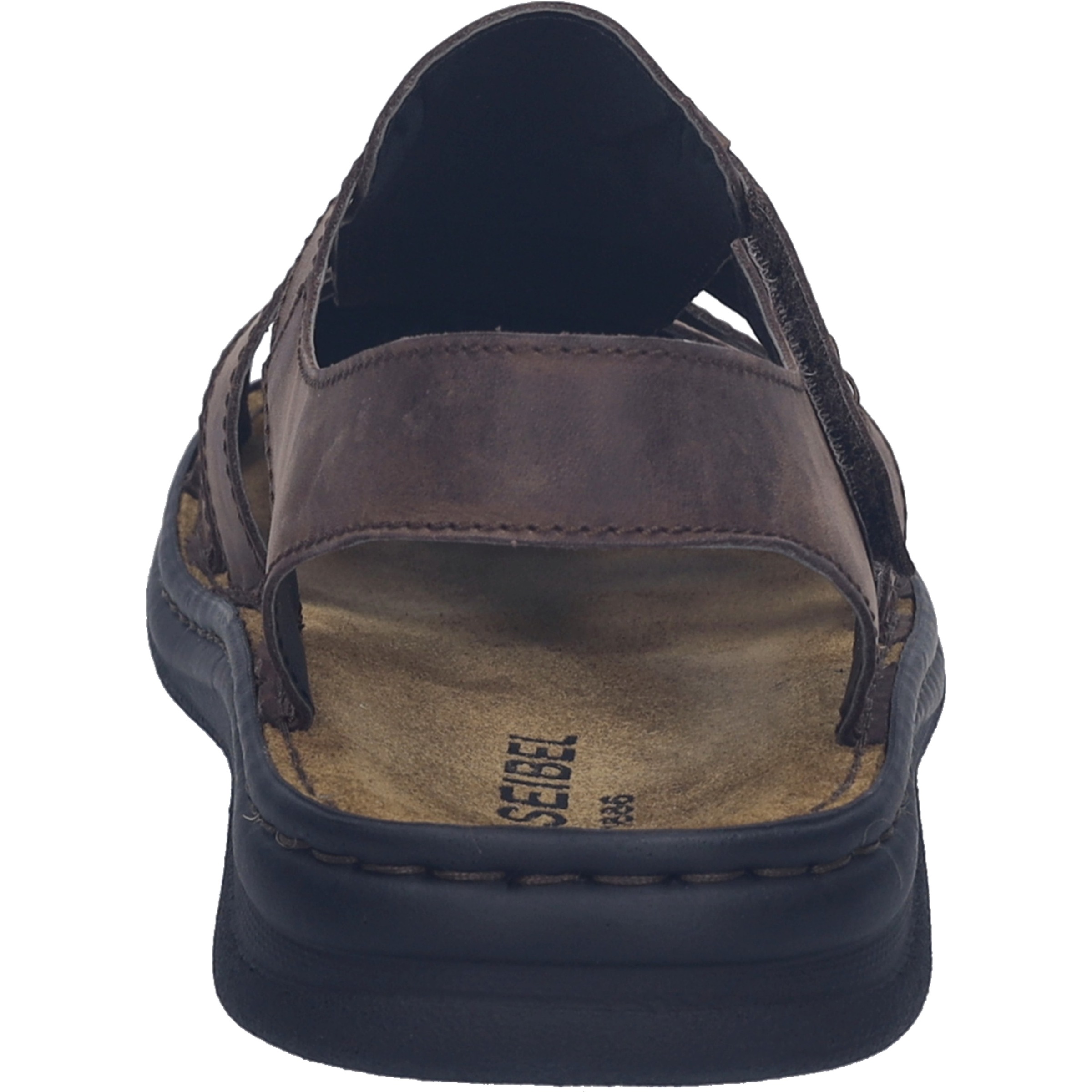 Sandale JOSEF SEIBEL "Max 74, moro", Herren, Gr. 41, braun (moro), Obermaterial: 100% Rindsleder Leather cow., Schuhe Sandale 3