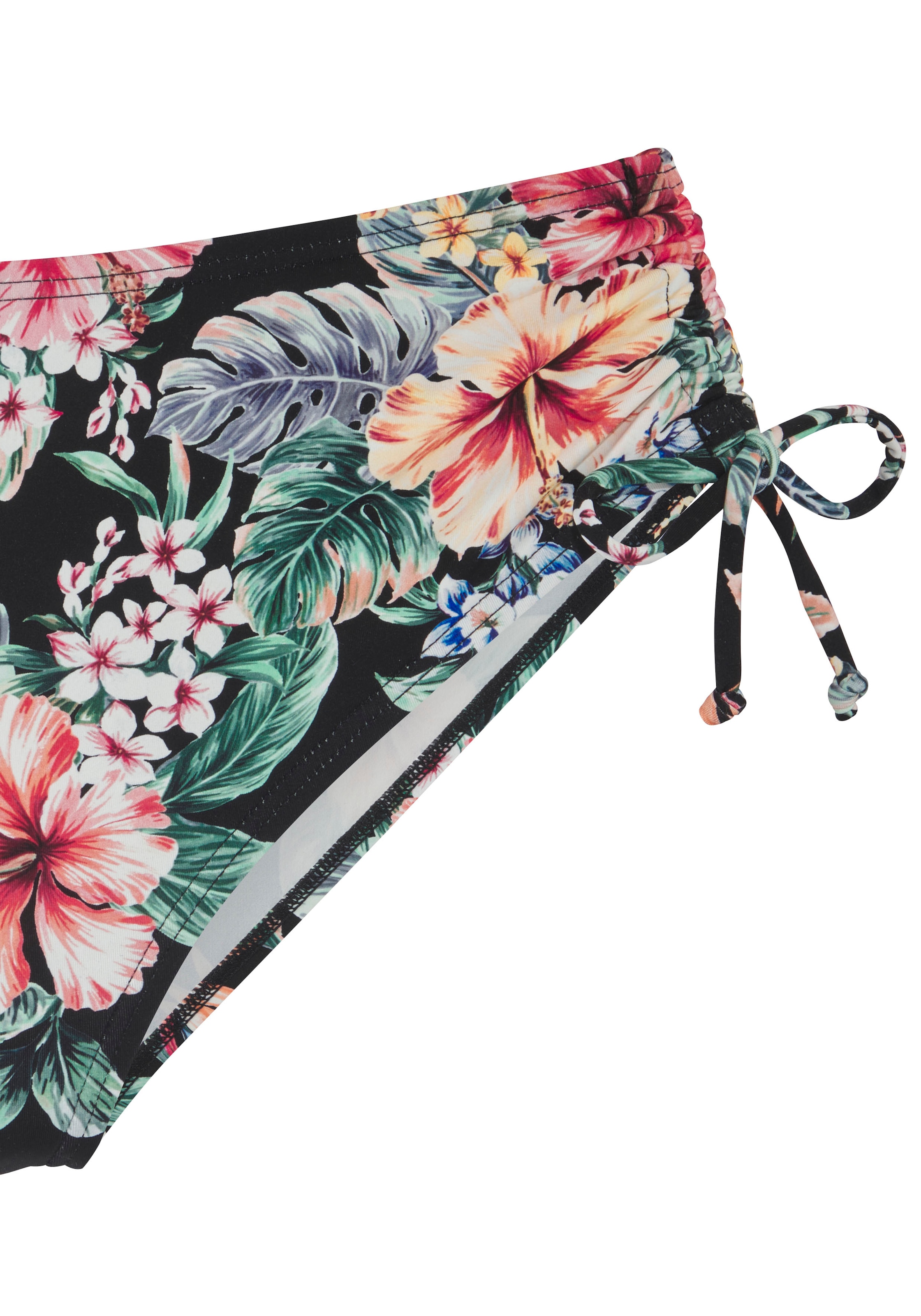 LASCANA Bikini-Hose »Salsa«, seitlich regulierbar und mit tollem Blumenprint