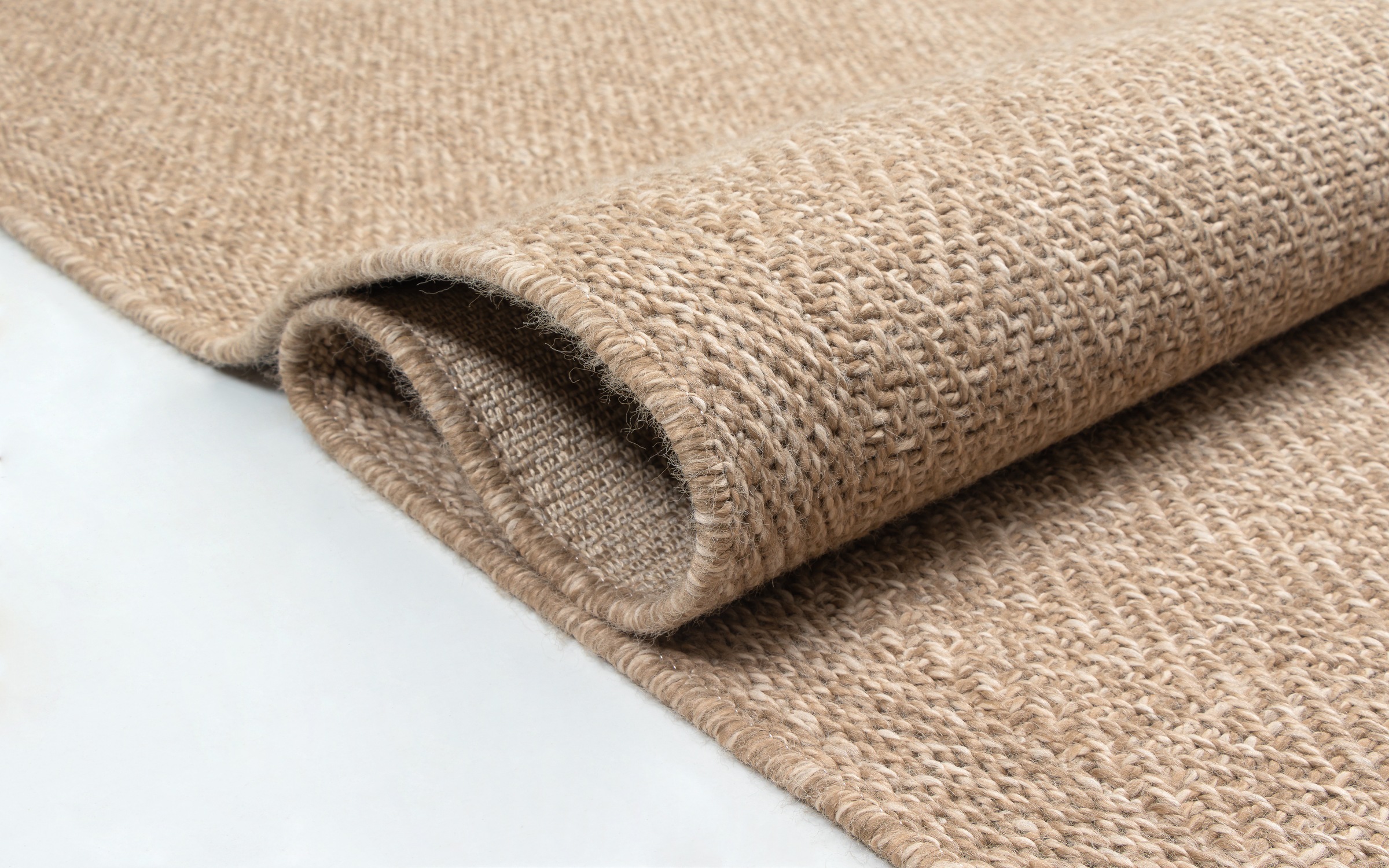 merinos Teppich »Kenzy 8«, rechteckig, 1 mm Höhe, robuster In- und Outdoor Teppich im natürlichen Jute-Look, wetterfest