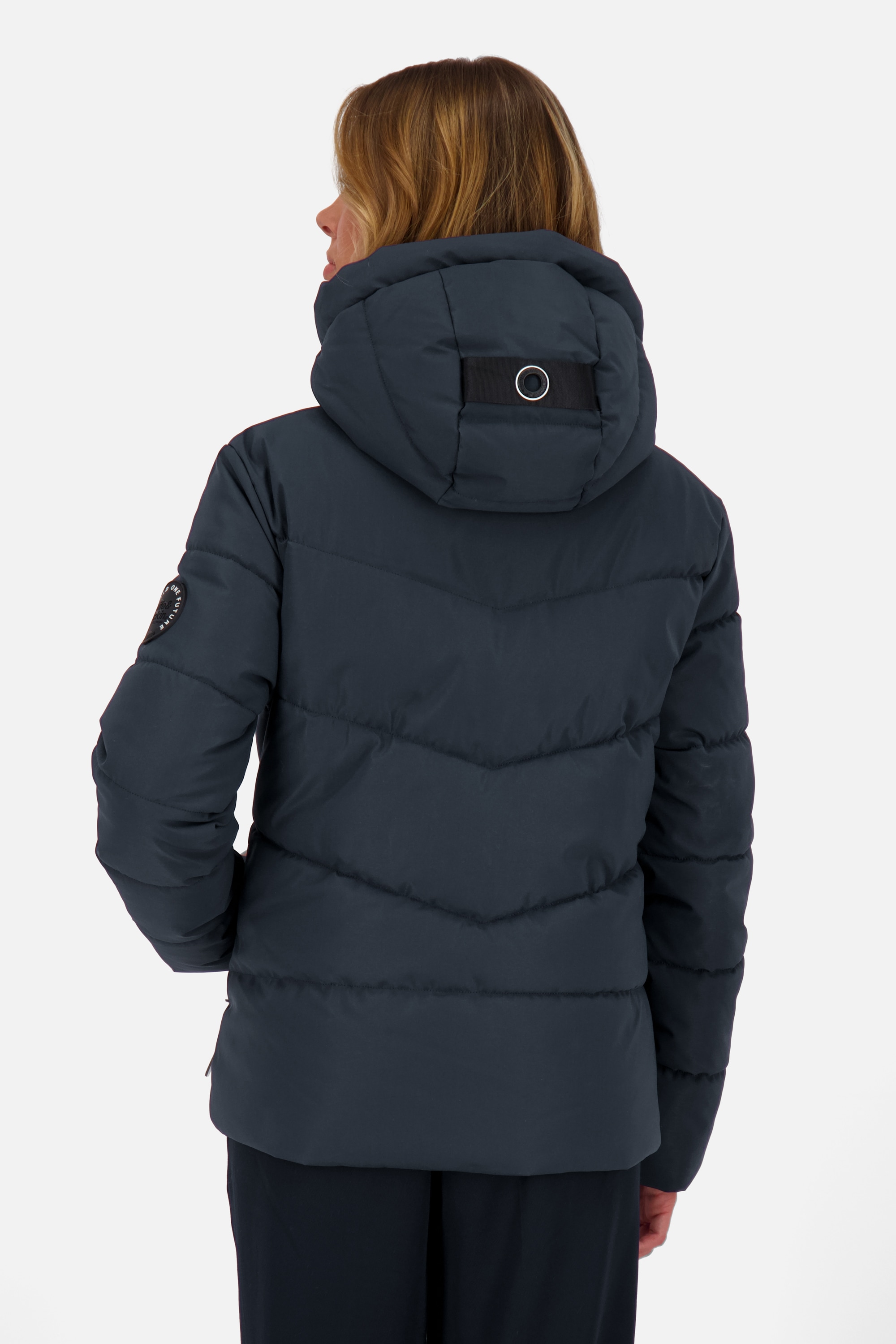 Alife & Kickin Winterjacke »Damen MicaelaAK A«, Kurze warme Jacke mit gefütterten Reißverschlusstaschen und Kapuze