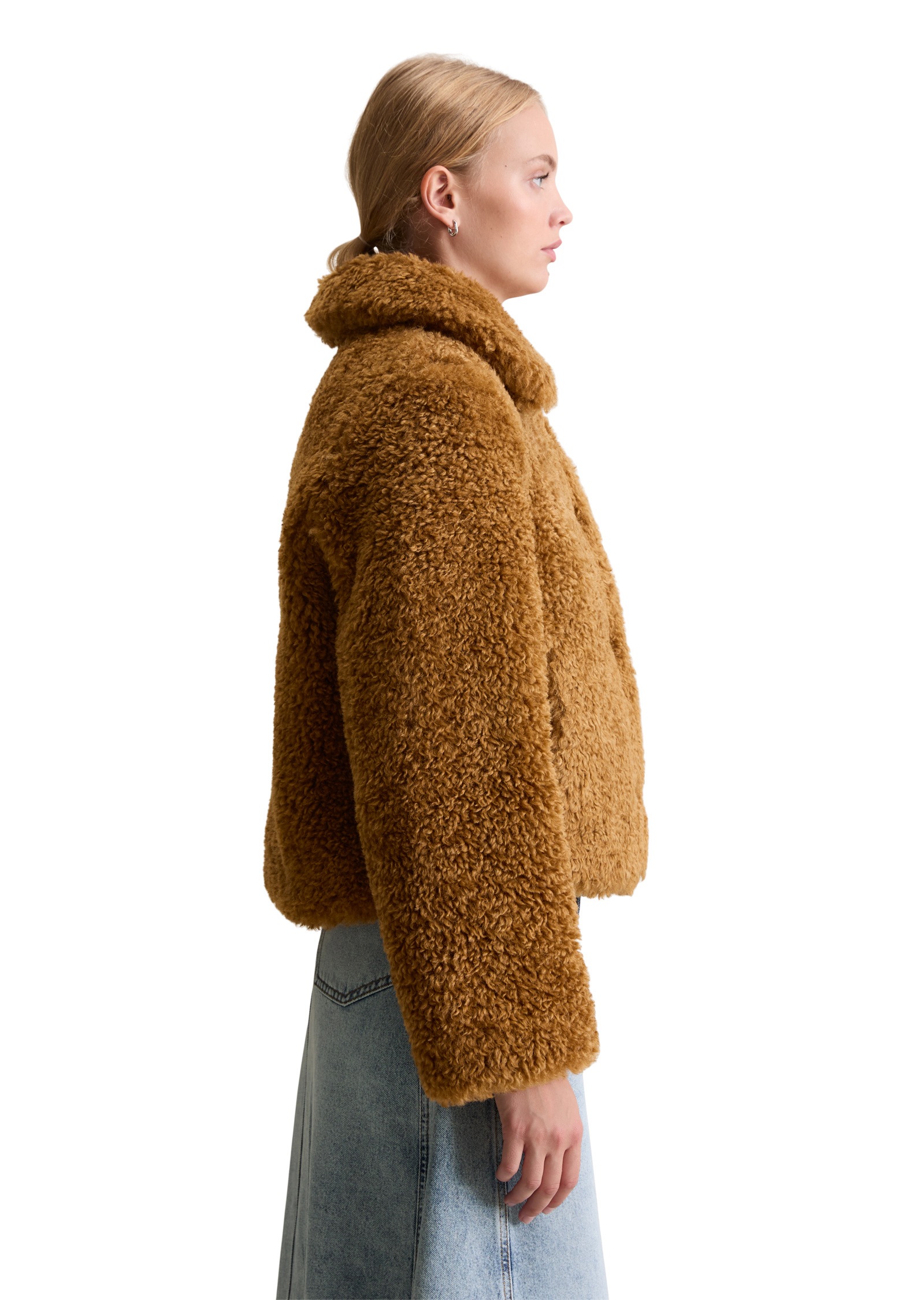 Marc O'Polo DENIM Outdoorjacke »aus weichem Curly-Plüsch«