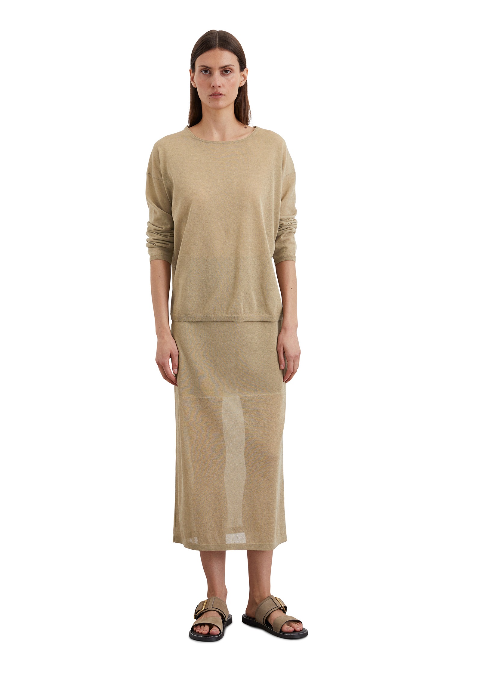 Marc O'Polo Strickpullover »aus Organic Cotton-Mix«