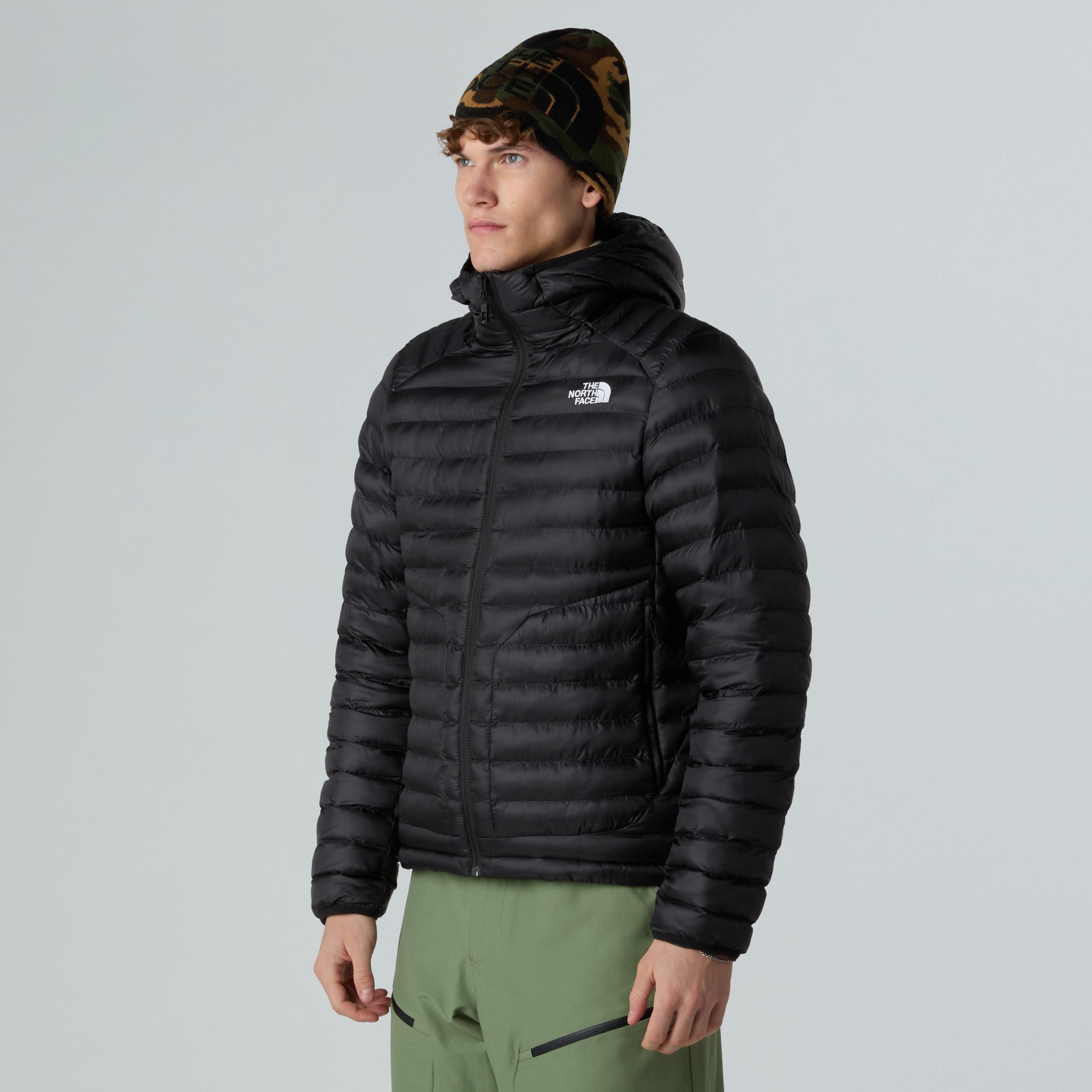 The North Face Steppjacke »M HUILA SYNTHETIC HOODIE«, (1 St.), Synthetisch isoliert, leicht, wetterfest