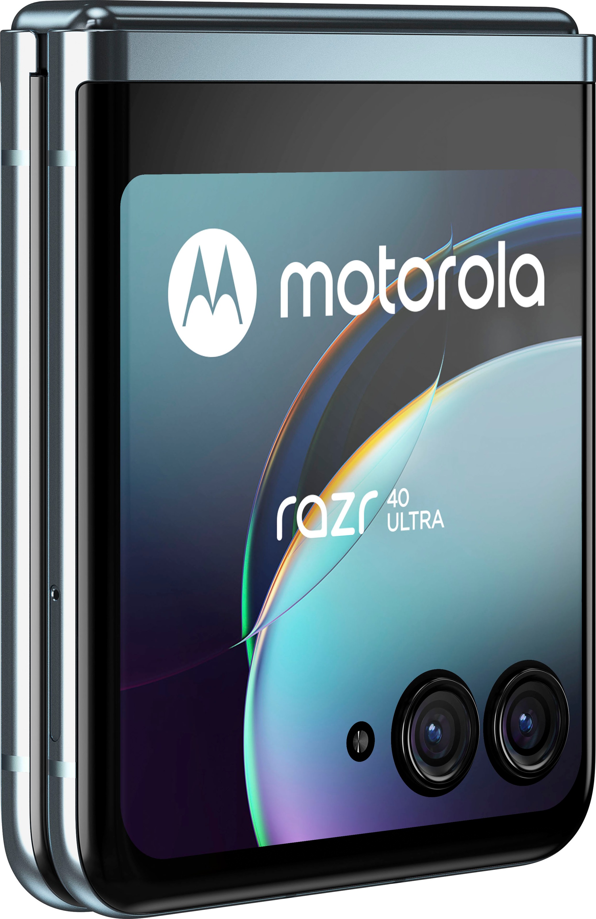 Motorola Smartphone »Motorola razr40 ultra« Glacier Blue