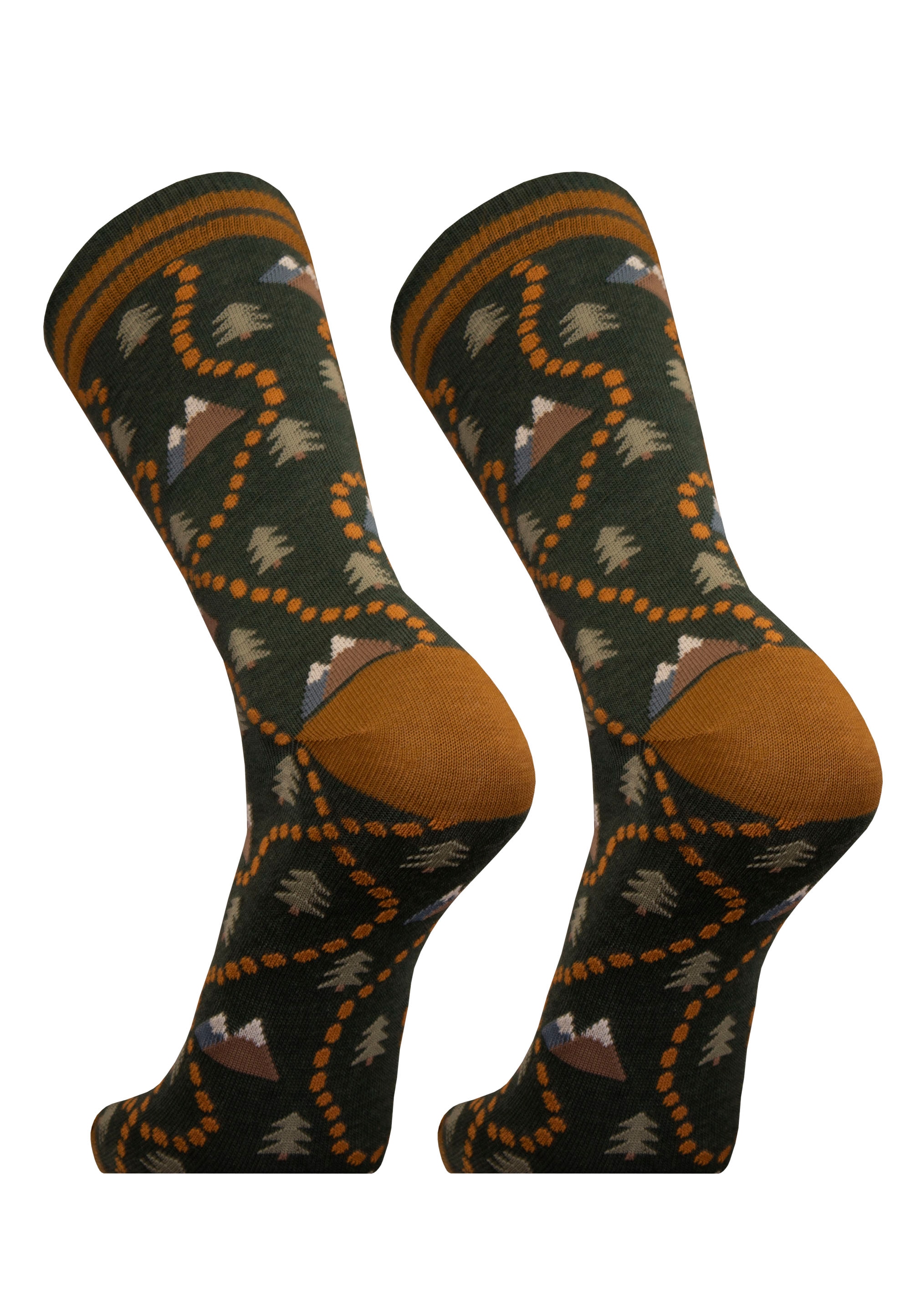 UphillSport Socken »PATH«, (2 Paar), mit tollem Muster