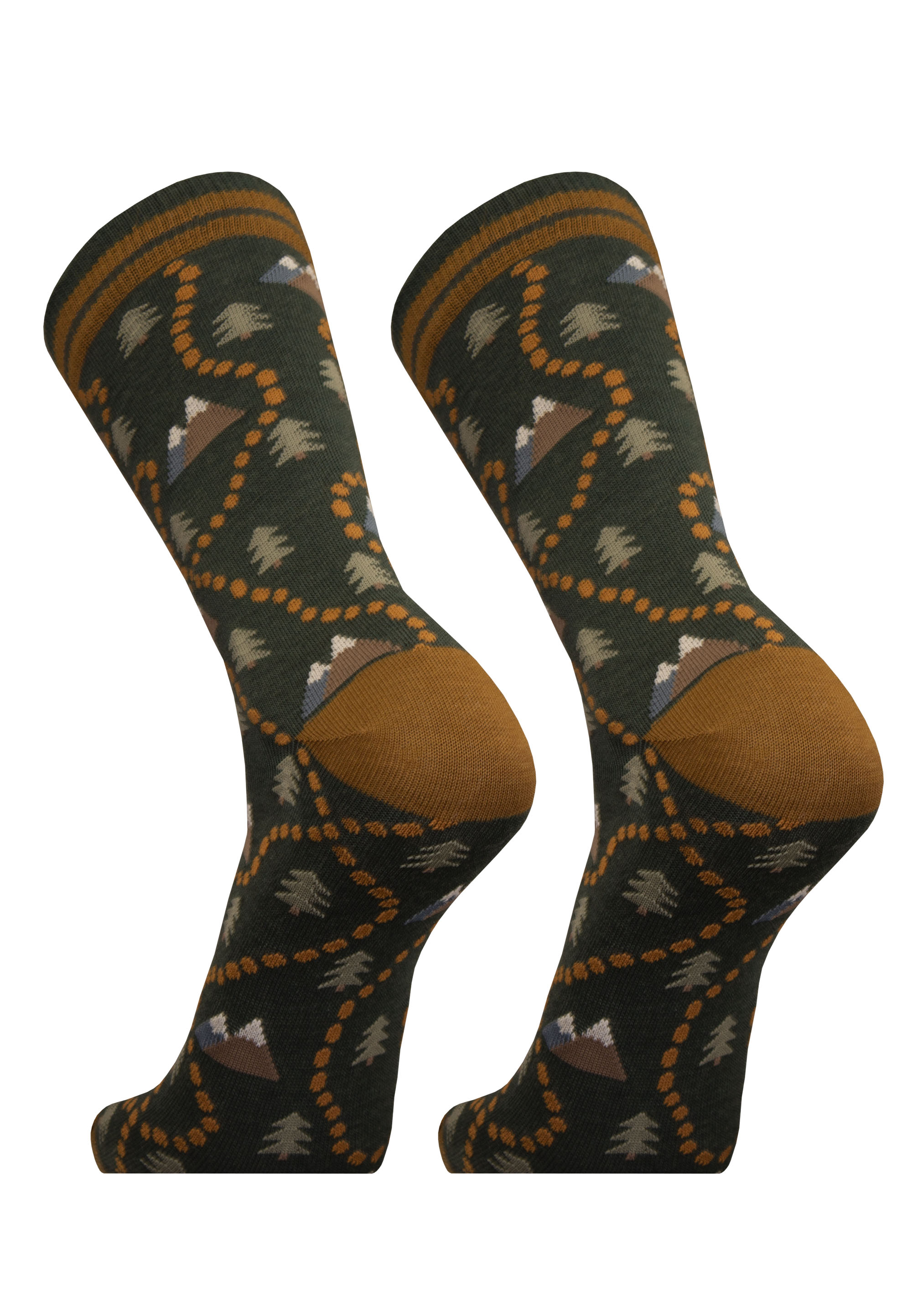 Thumbnail - UphillSport Socken "PATH" 2 Stk. tlg. mit tollem Muster