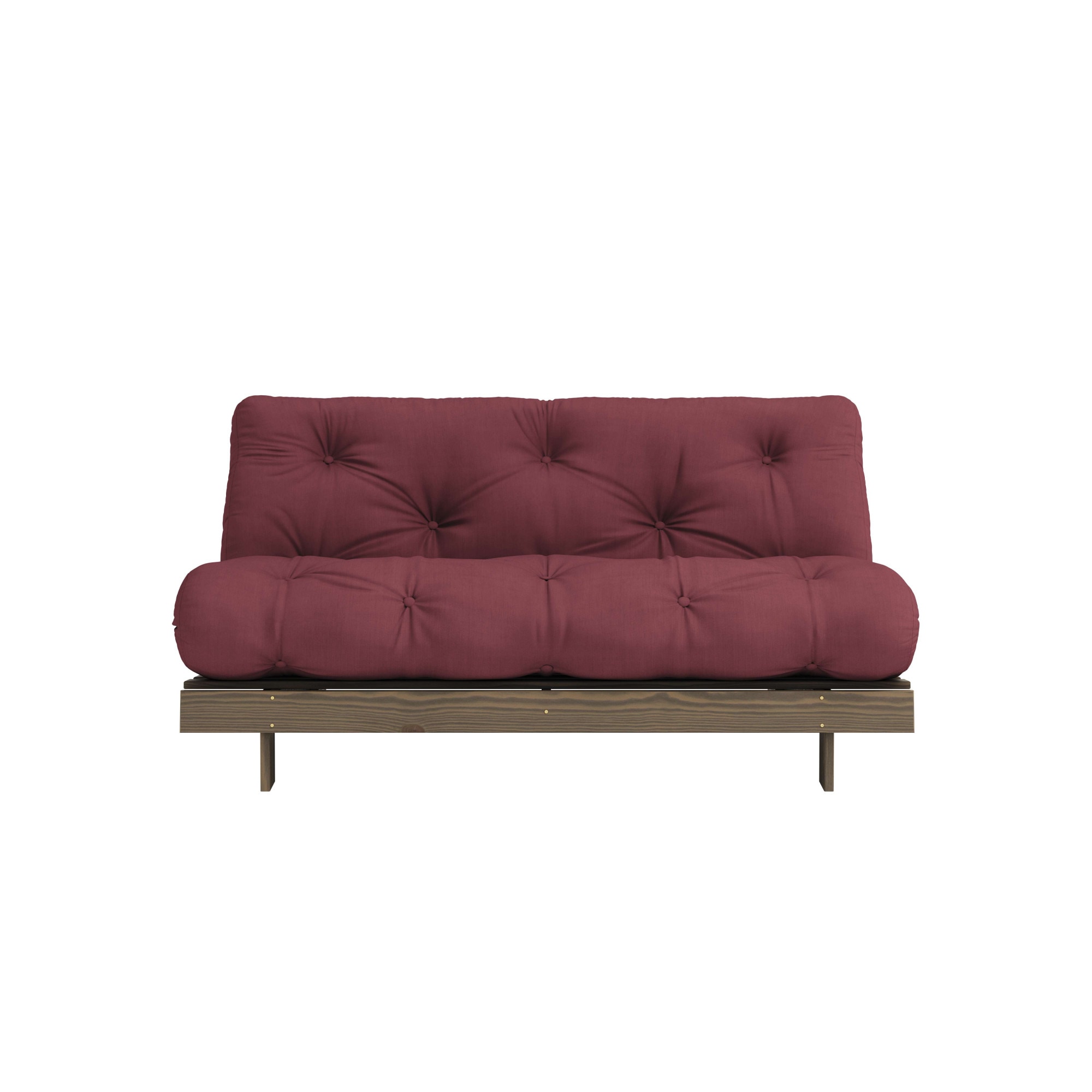Karup Design Schlafsofa »Roots 160 Schlafsofa, Gästebett, Sofa mit Futonmatratze«, (2 St.), Inkl. Futonmatratze, Liegefläche 160x200 cm, FSC® zertifizierte Kiefer