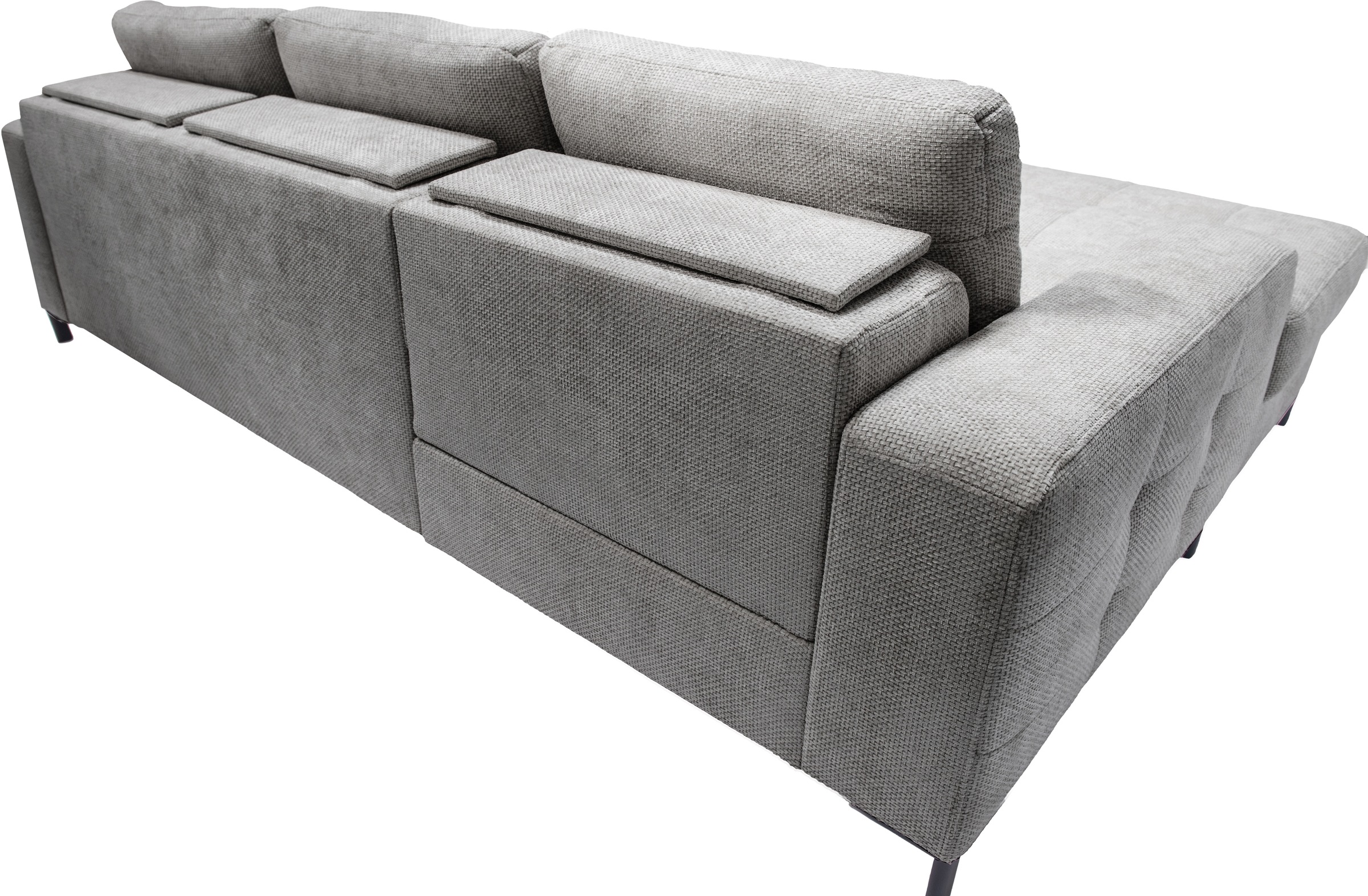 exxpo - sofa fashion Ecksofa »Bonito, mit Rücken- und Sitztiefenverstellung, inkl. Bett & Bettkasten«, Sitztiefenverstellung,Höhenverstellung