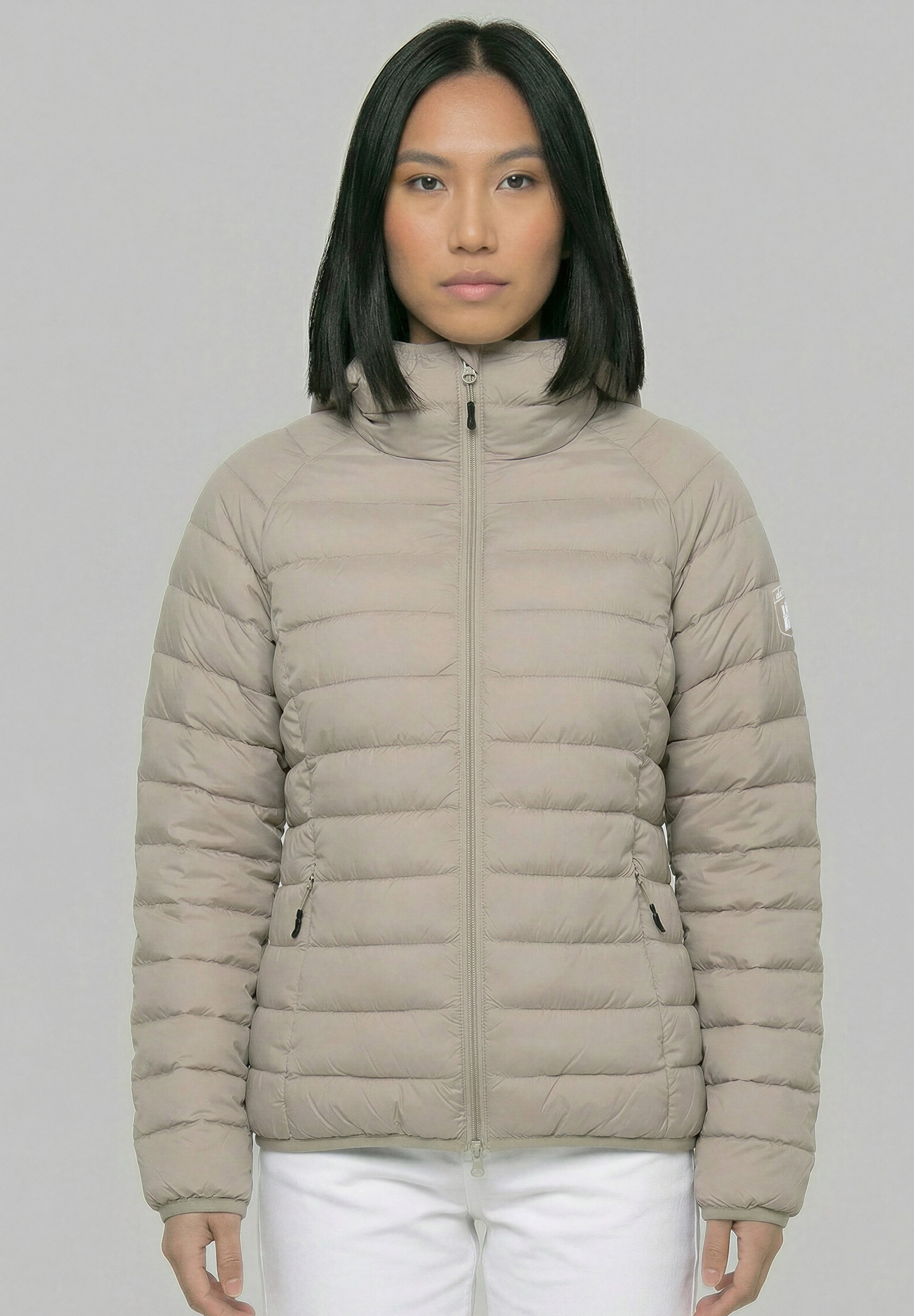 Derbe Anorak »Lightby« ohne Kapuze Steppjacke, leicht, mit Kapuze, warm
