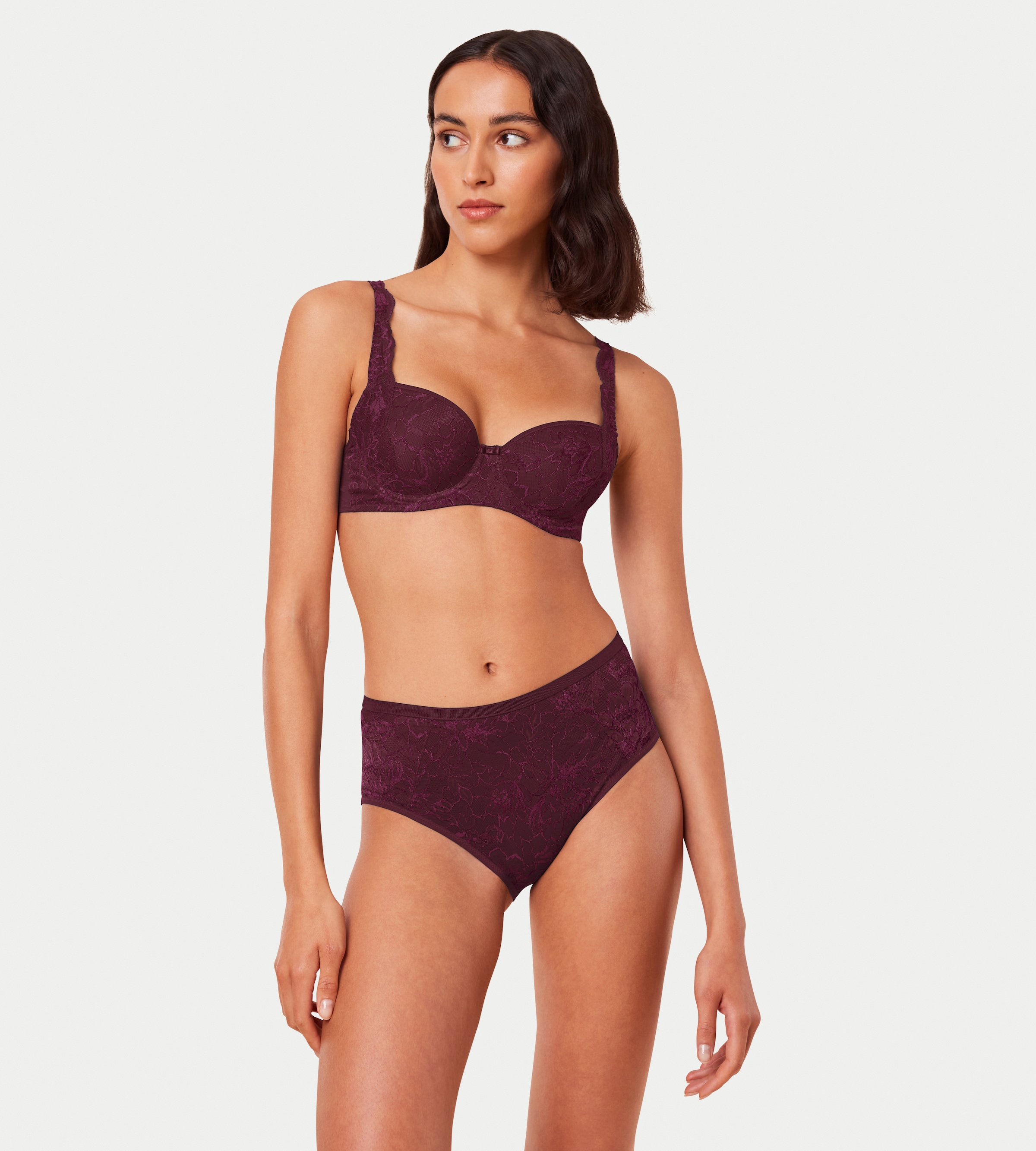 Triumph Maxislip "Amourette Charm T", Strech-Spitze, hohe Abdeckung günstig online kaufen