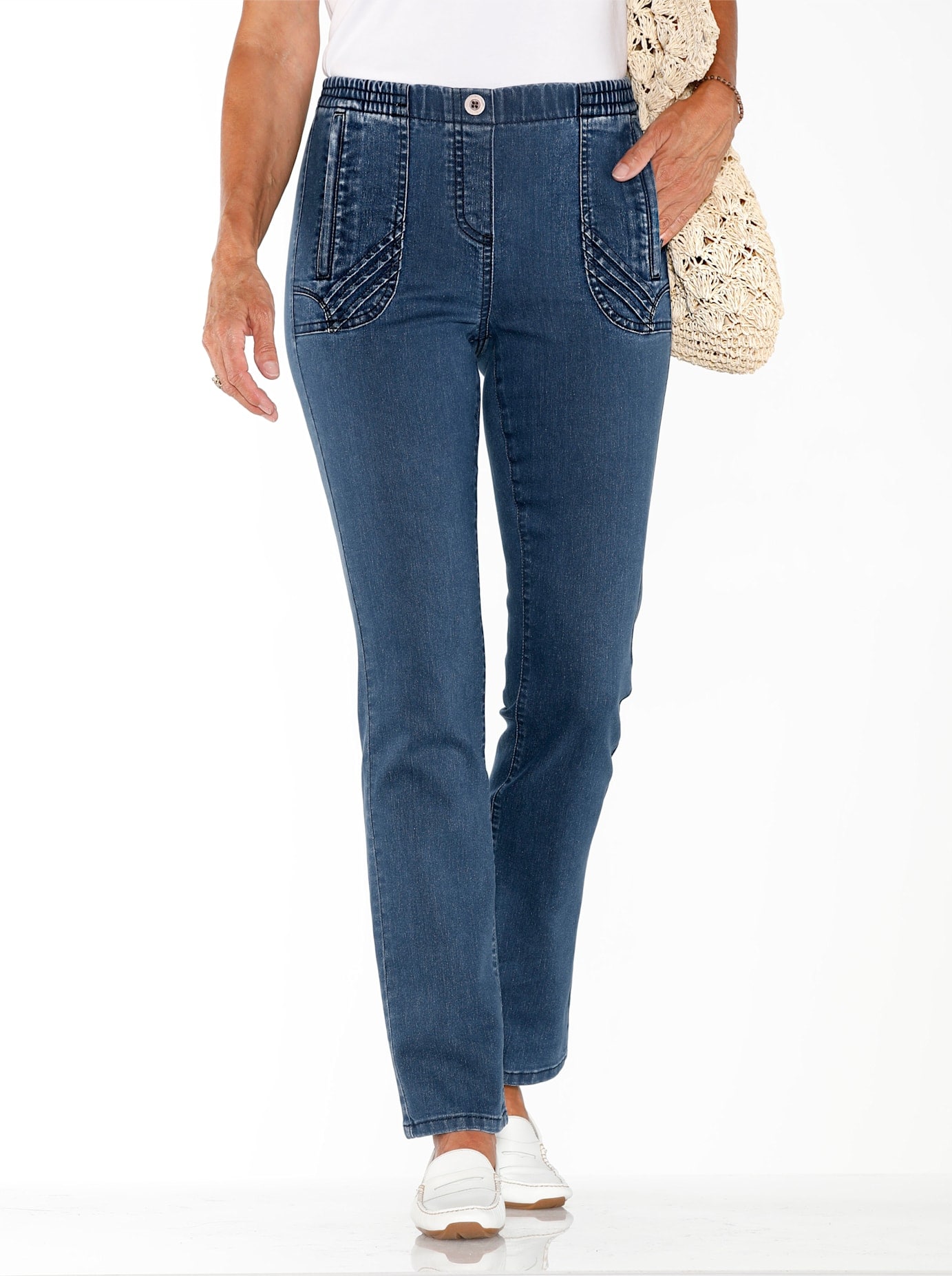 Classic Basics Schlupfjeans 1 Stk. tlg. günstig online kaufen
