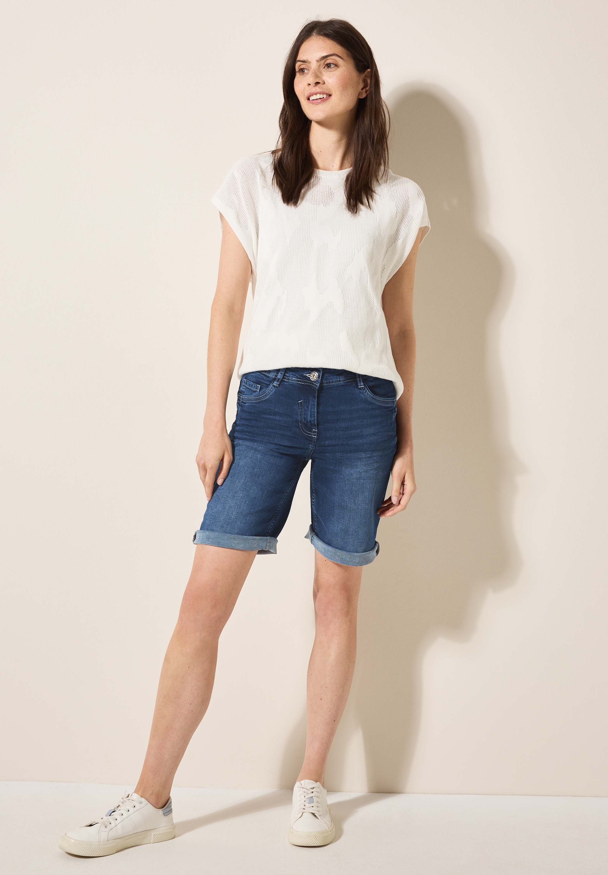 Cecil Comfort-fit-Jeans, High Waist