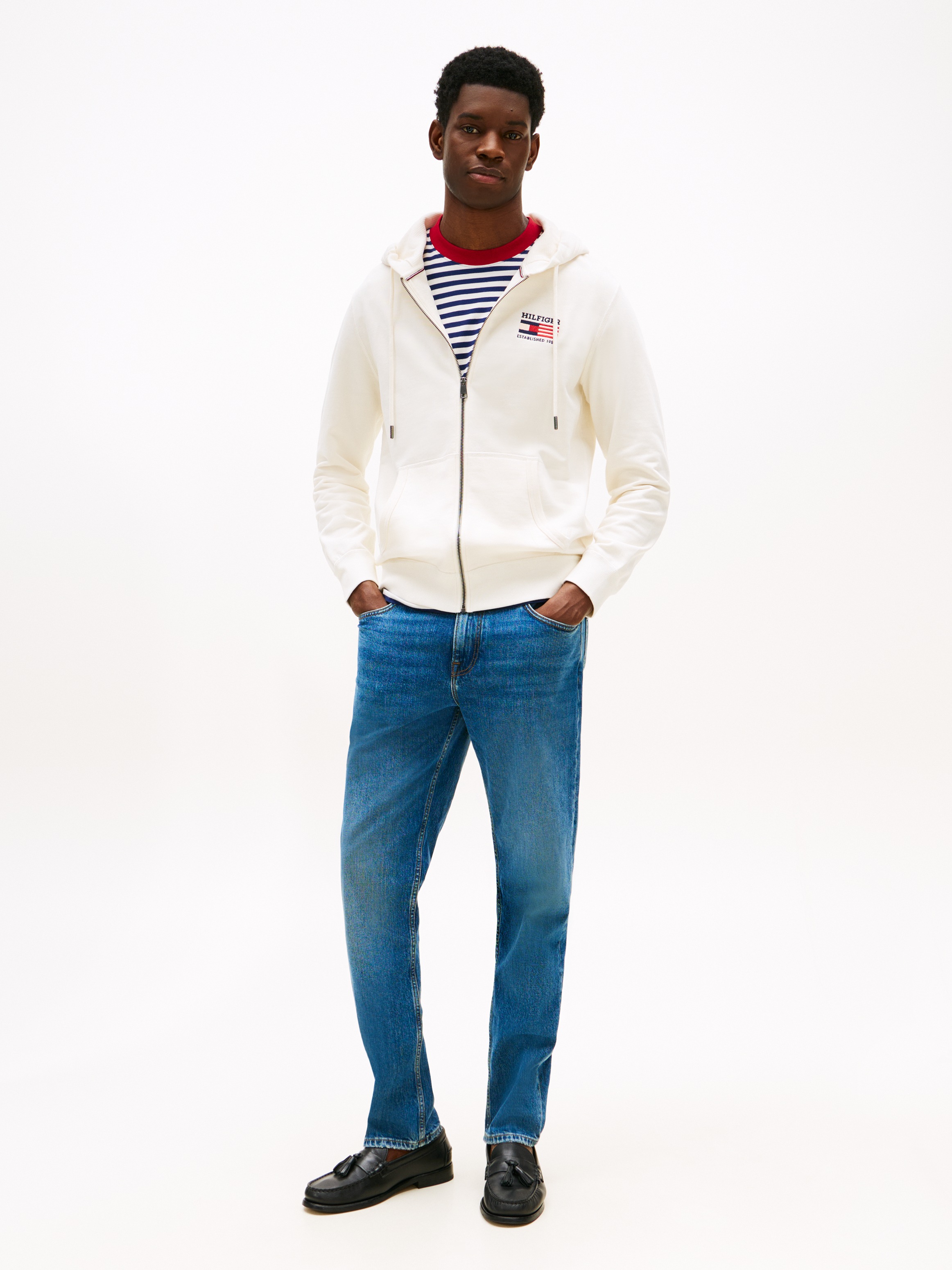 Tommy Hilfiger Kapuzensweatjacke "AMERICANA ZIP THROUGH HOODY" günstig online kaufen