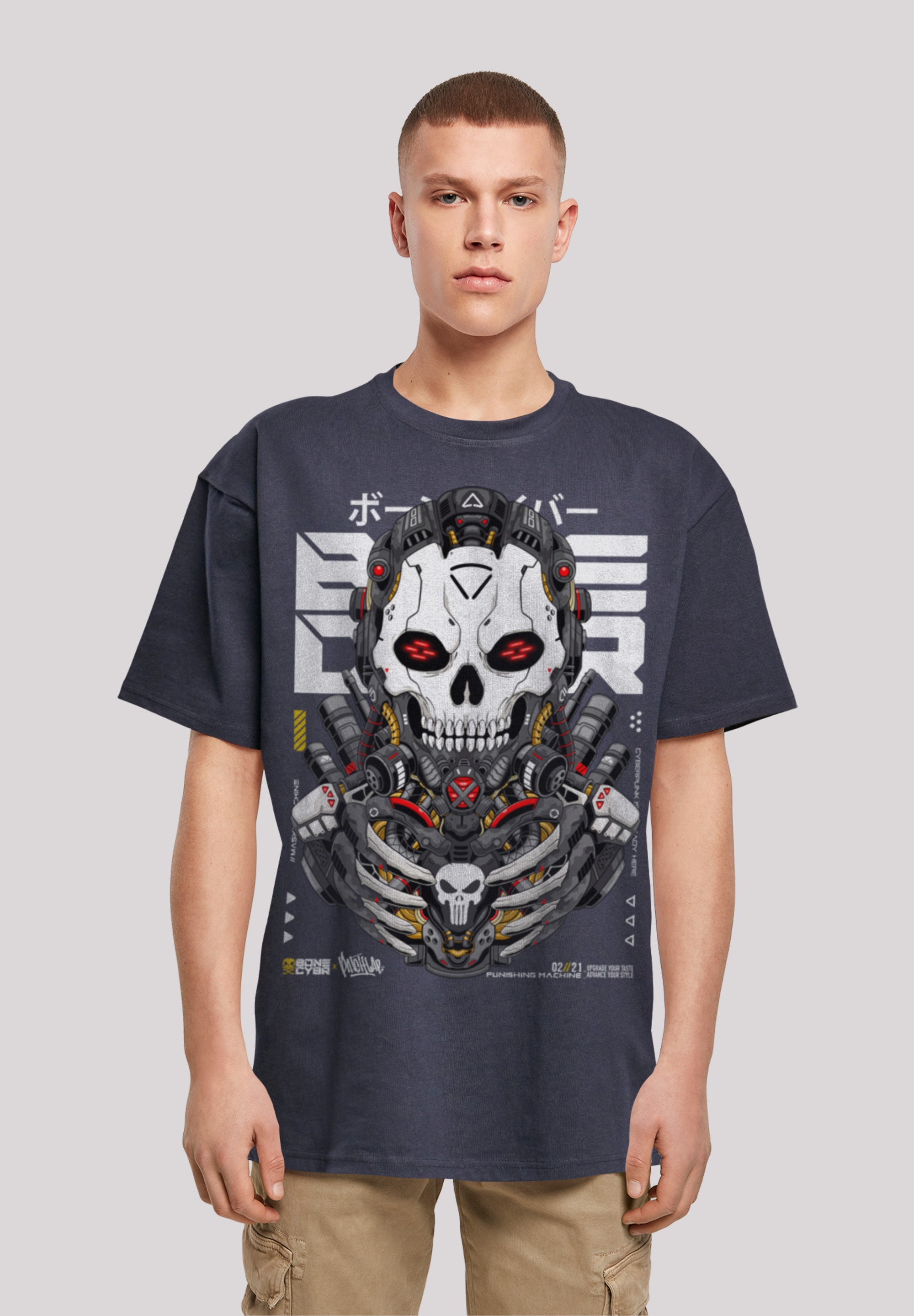 F4NT4STIC Marškinėliai »Bone Cyber Punishing Mac...