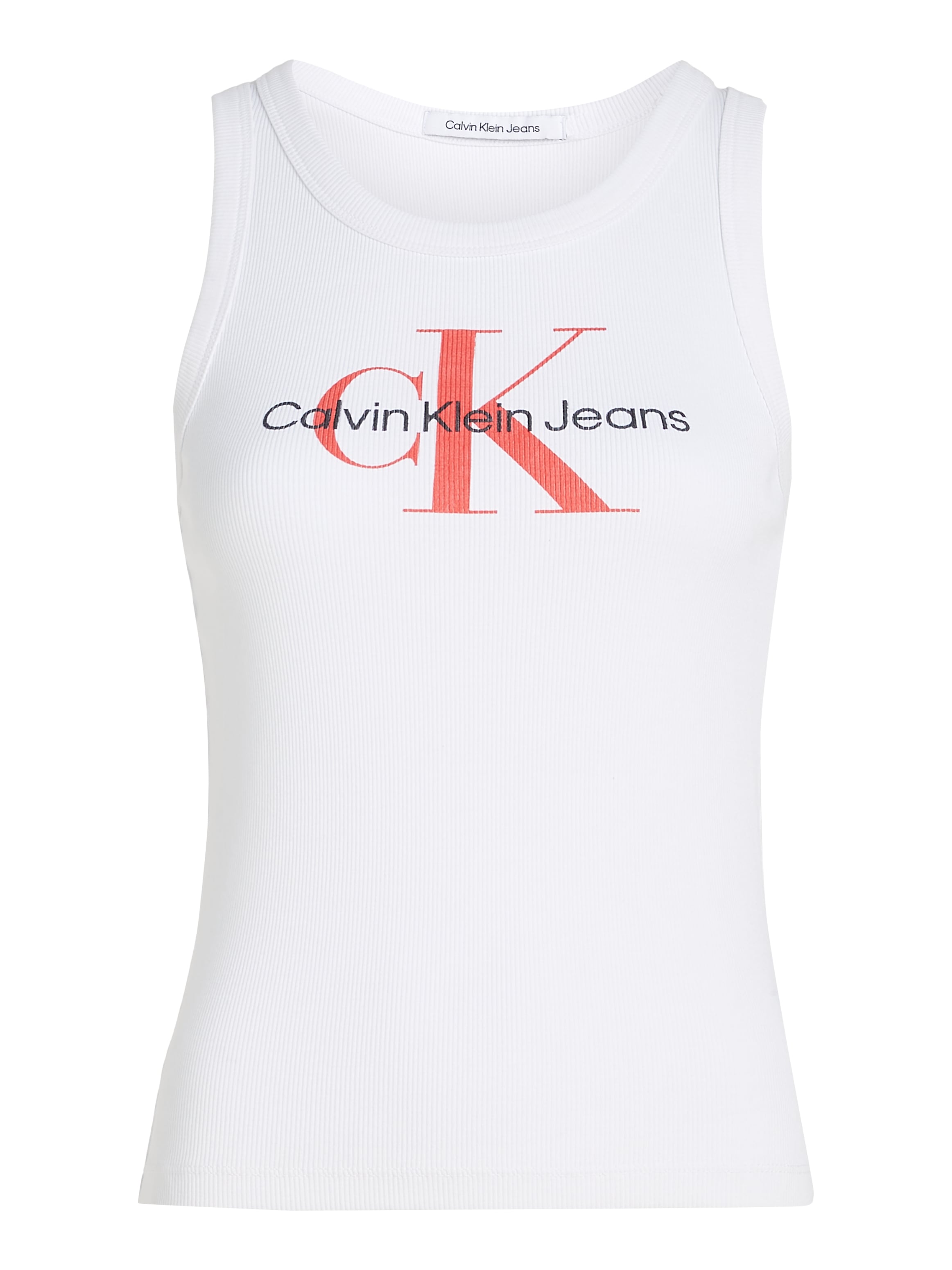 Calvin Klein Jeans Tanktop »ARCHIVAL MONOLOGO RIB TANK«, mit Logomarkenlabel