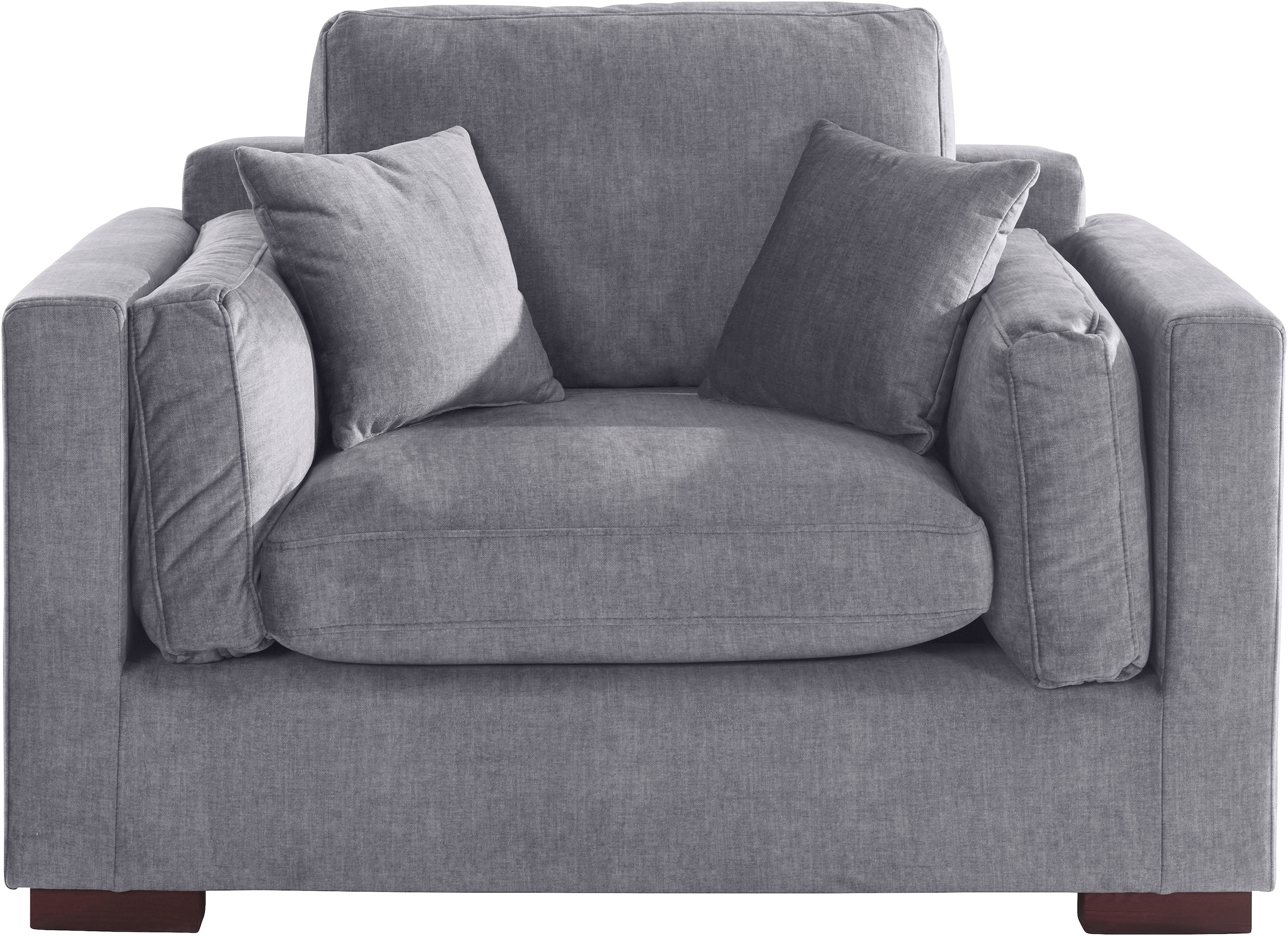 Home affaire Loveseat "Fresh Pond Sessel", weicher Sitzkomfort, incl. Zierk günstig online kaufen