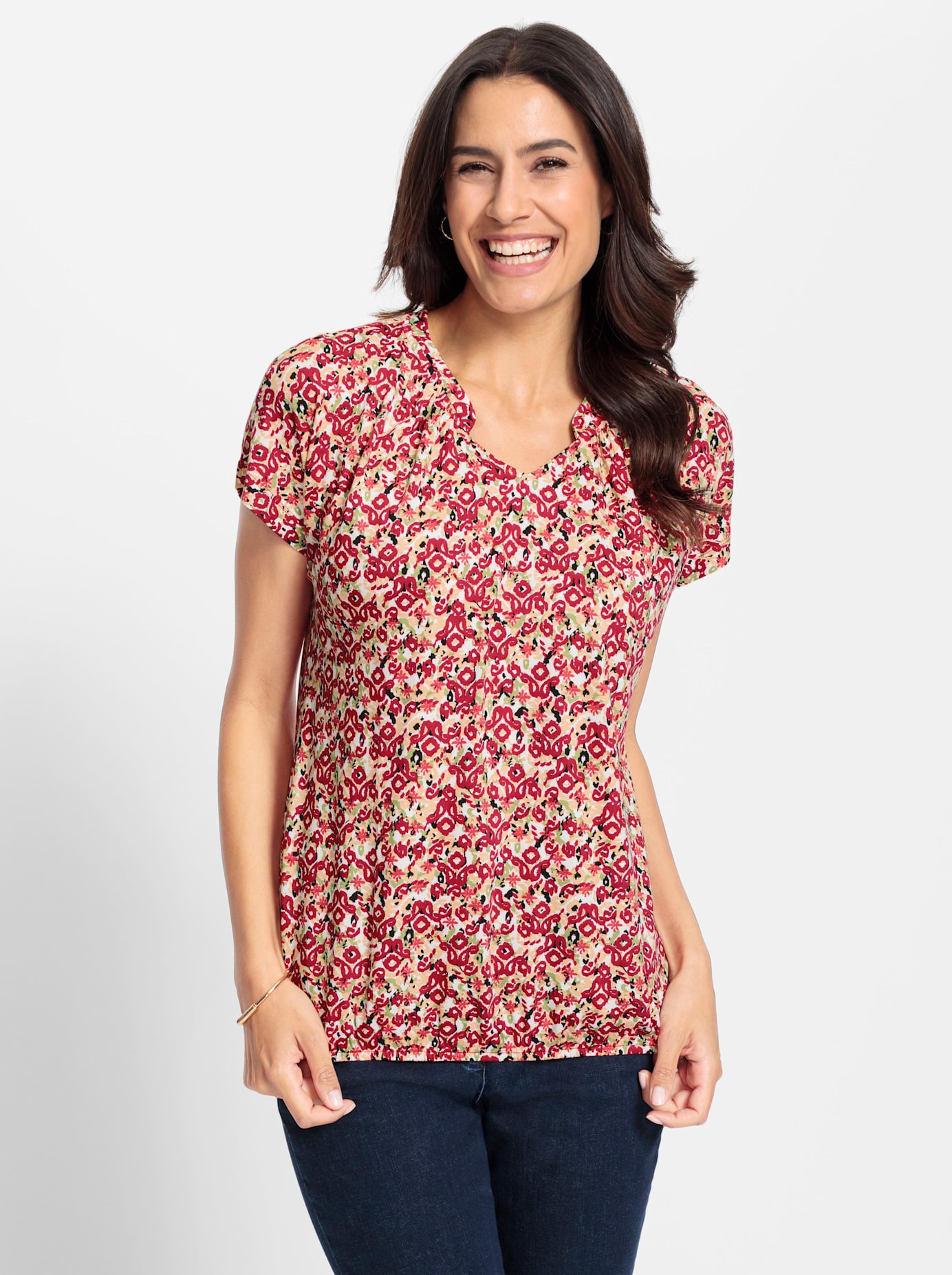 Inspirationen Print-Shirt "Print-Shirt" 1 Stk. tlg. günstig online kaufen