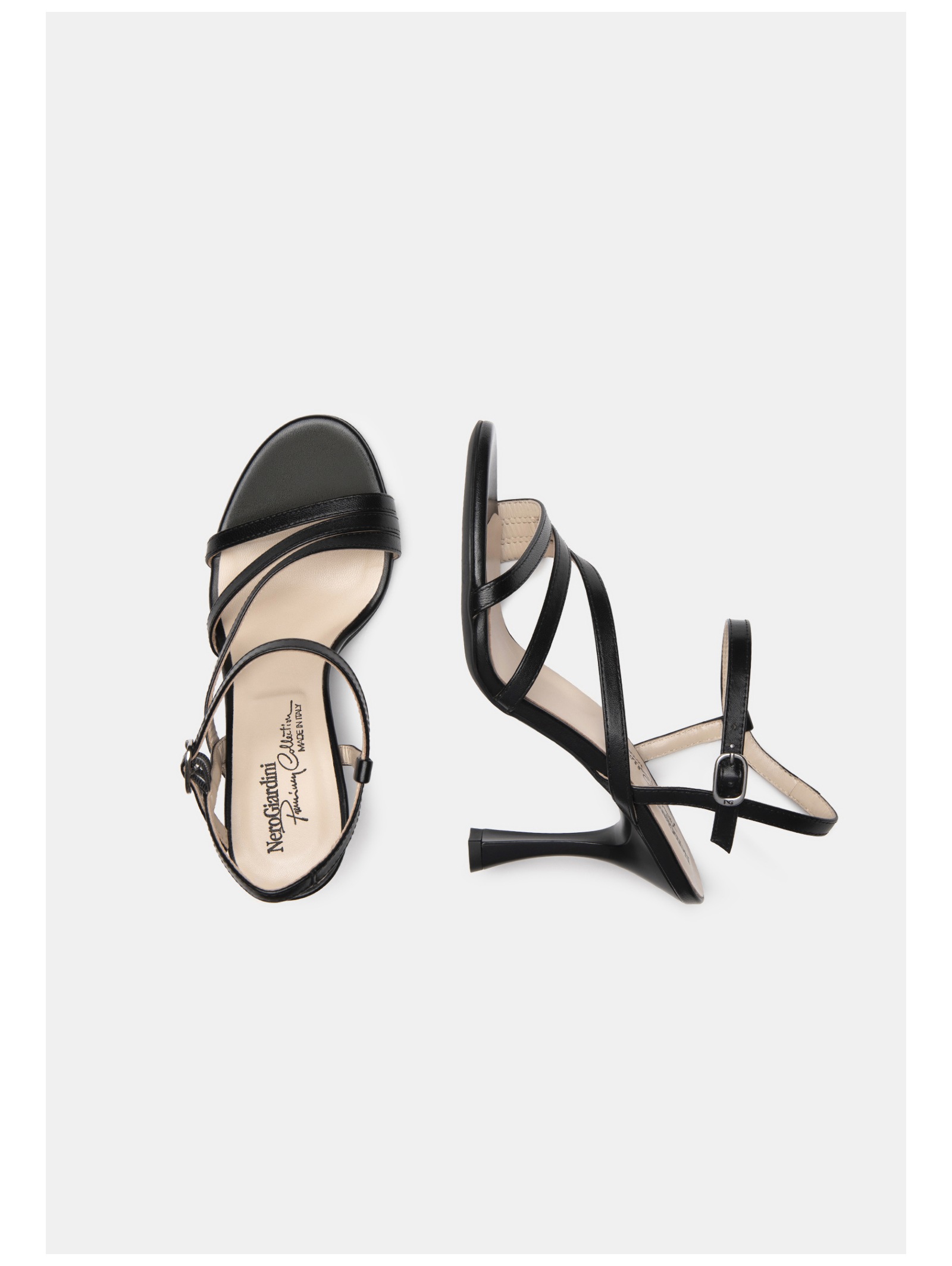 Nero Giardini High-Heel-Sandalette »Nero Giardini Sandalen Leder«