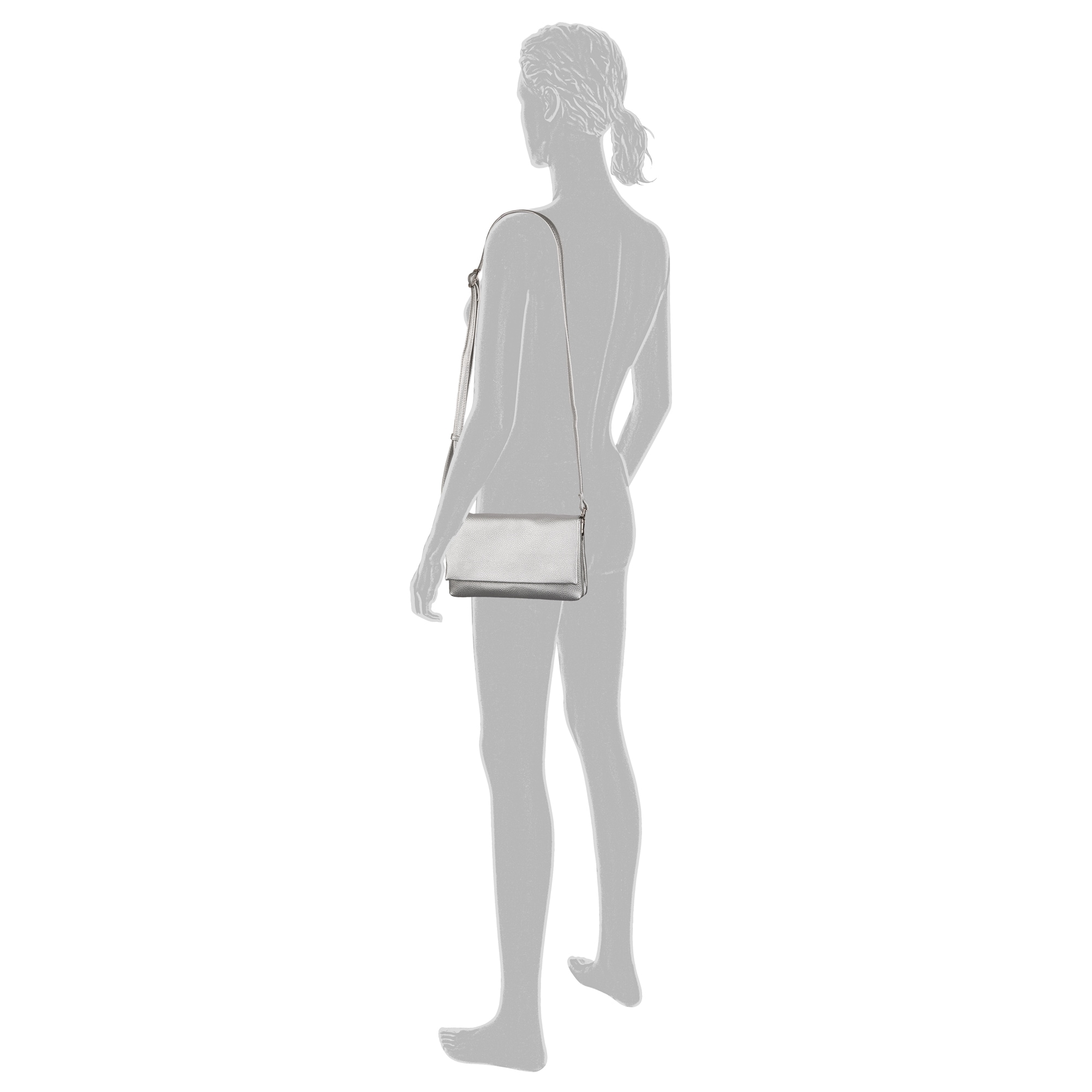 Gabor Abendtasche »Salara«, schlicht und funktional, mit 2 Kammern je nach Anlass variabel tragbar