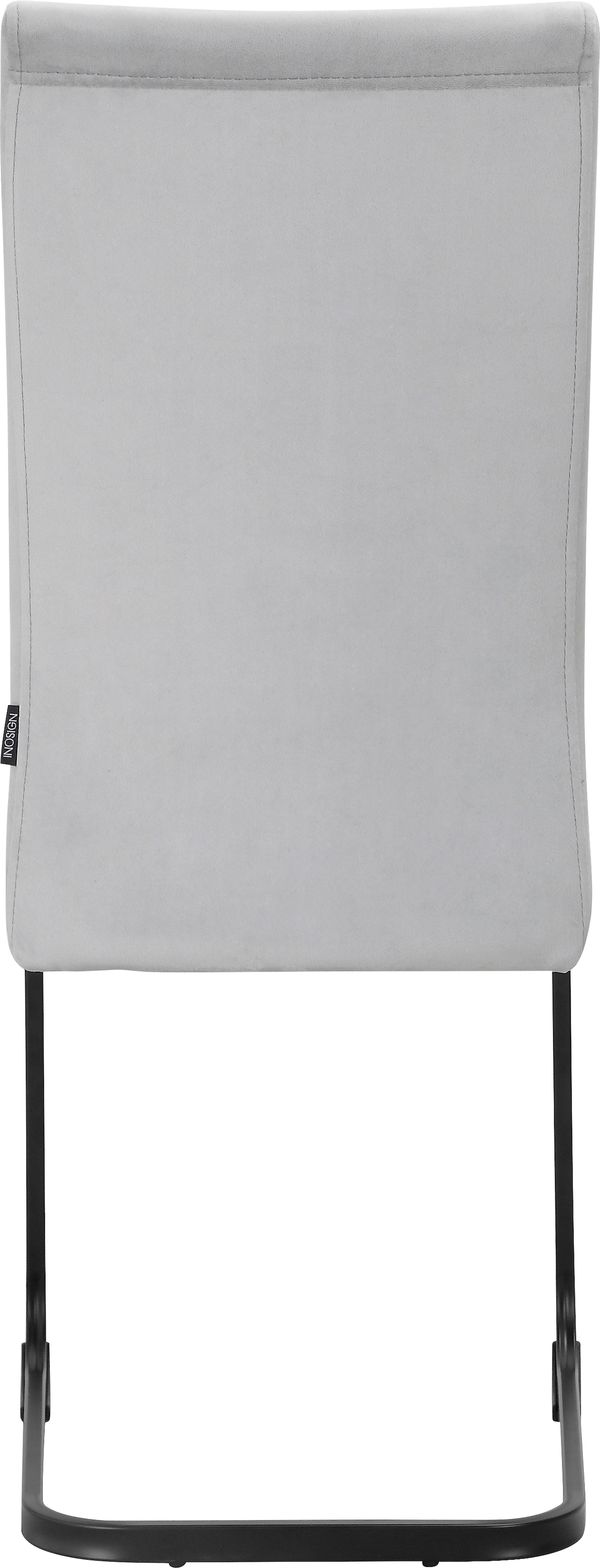 INOSIGN Esszimmerstuhl »Darcel«, (Set), 4 St., Veloursstoff, Freischwinger