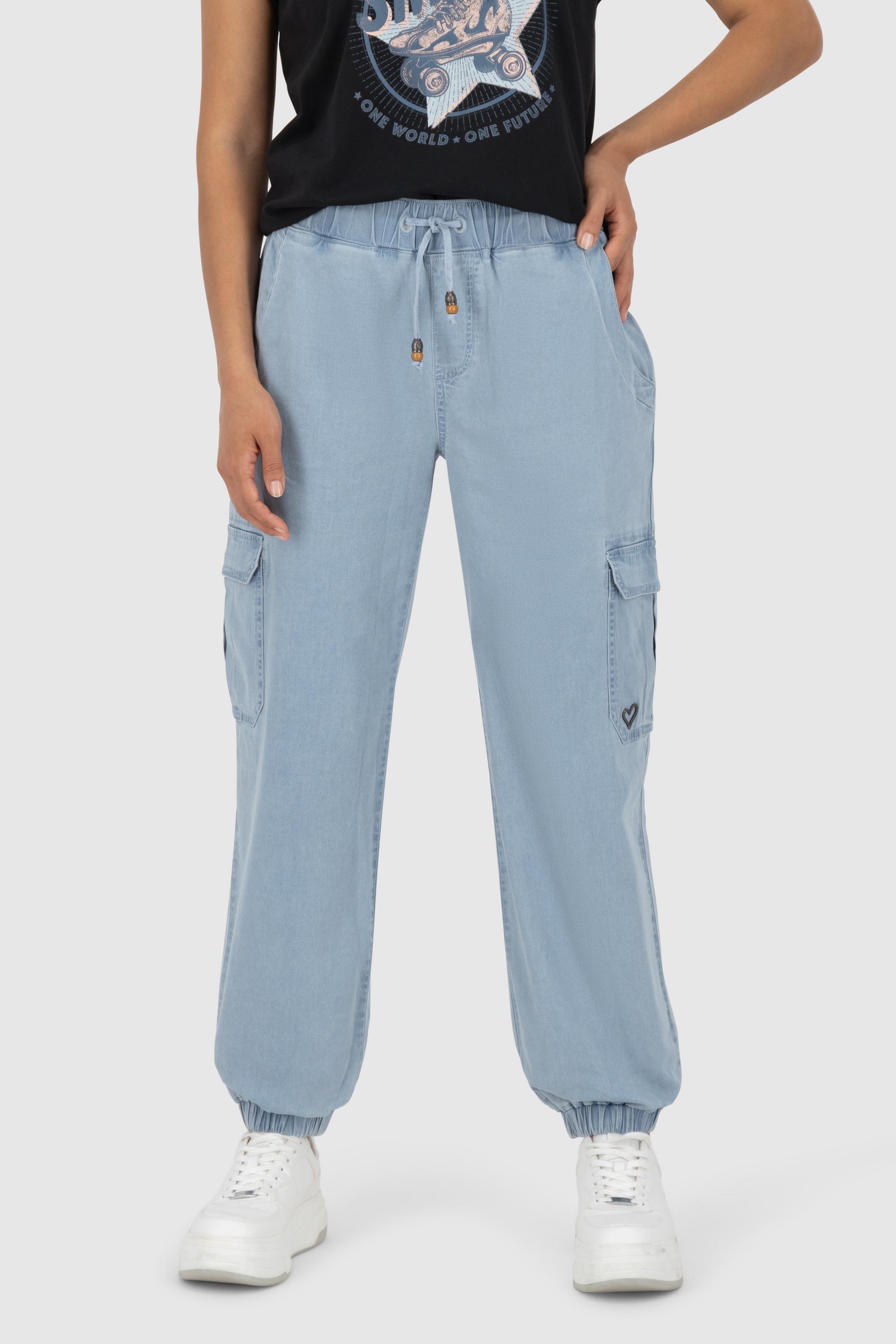 Alife & Kickin Stoffhose »Damen AngeliqueAK DNM A«