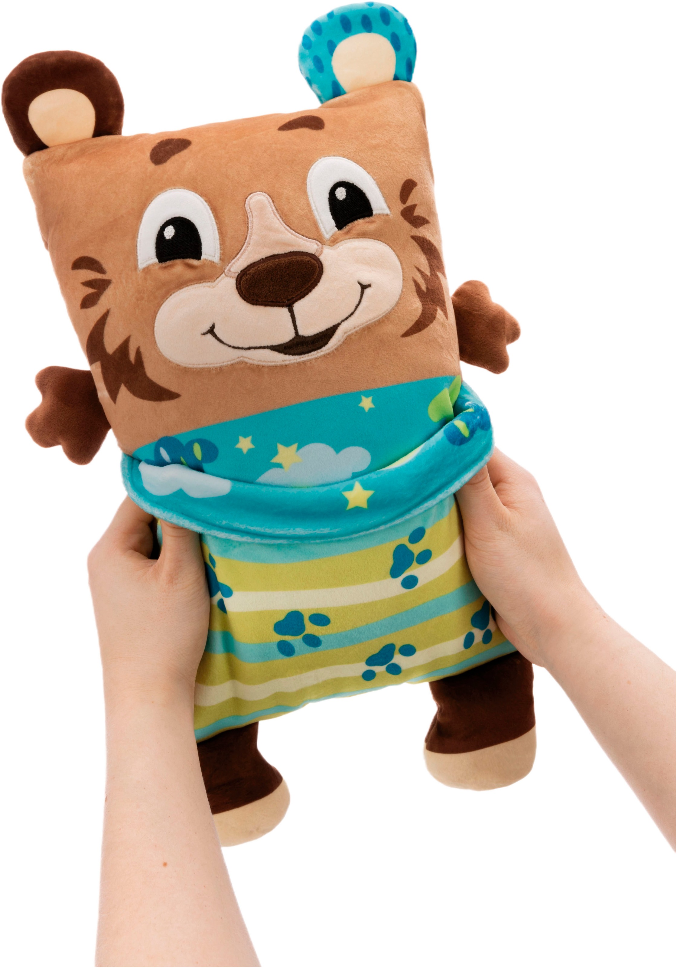 Nici Kuscheltier »Cosidoos, Bär mit Wendefunktion 30x20 cm«