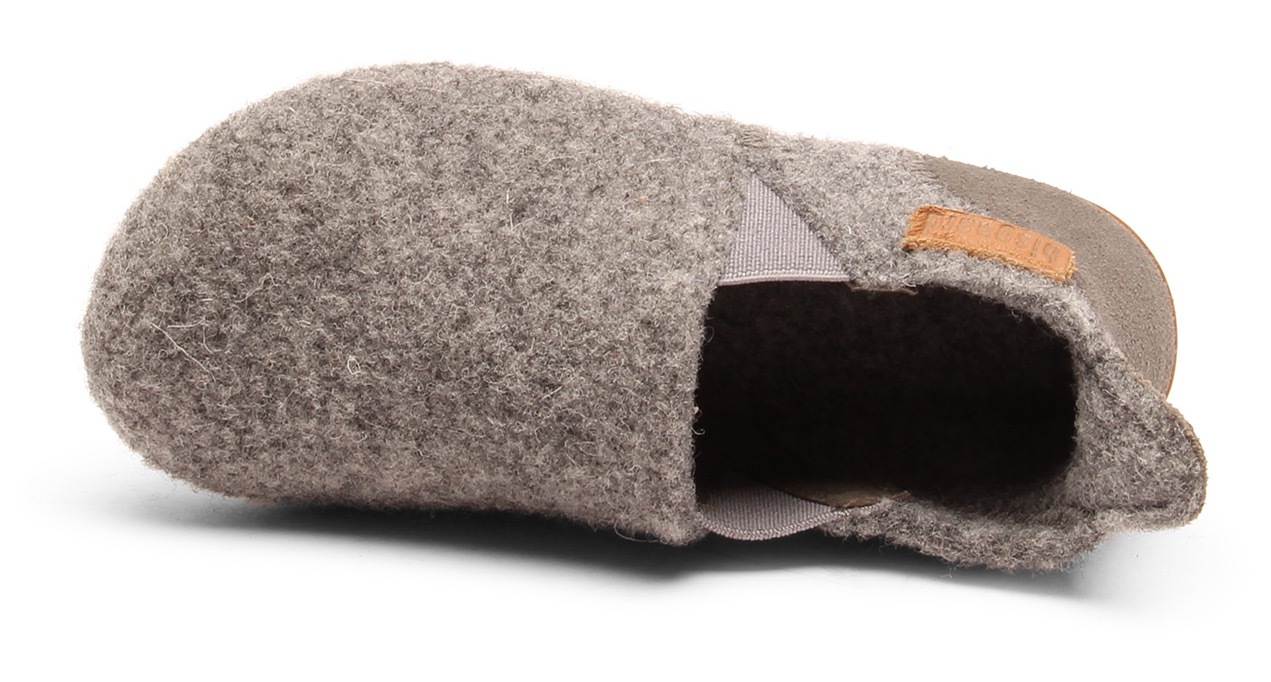 Bisgaard Hausschuh »sailor wool«, Kindergartenschuh mit Lammwolle, Größenschablone zum Download