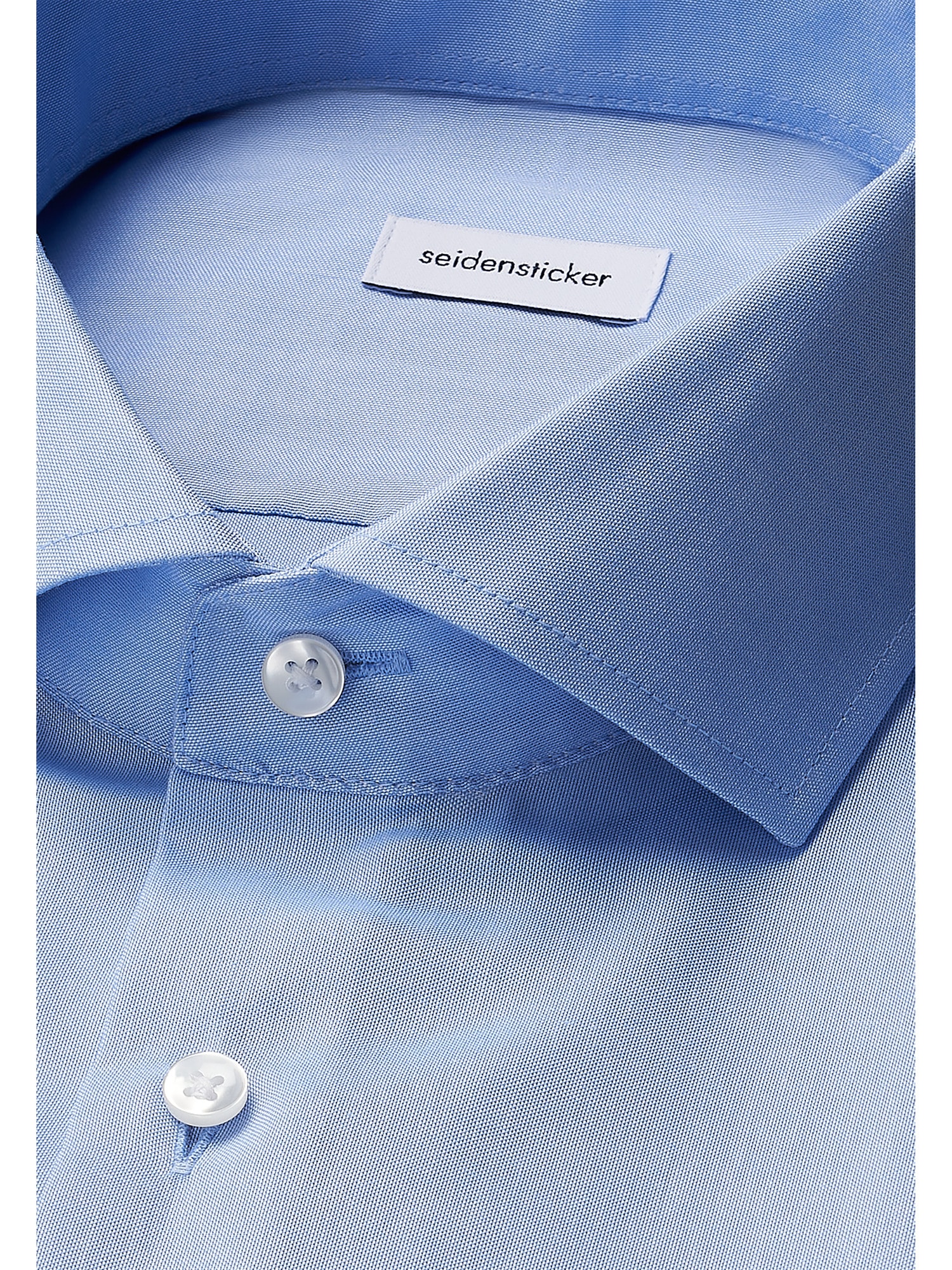 seidensticker Businesshemd »Schwarze Rose«, Shaped 1/1 Kentkragen Uni
