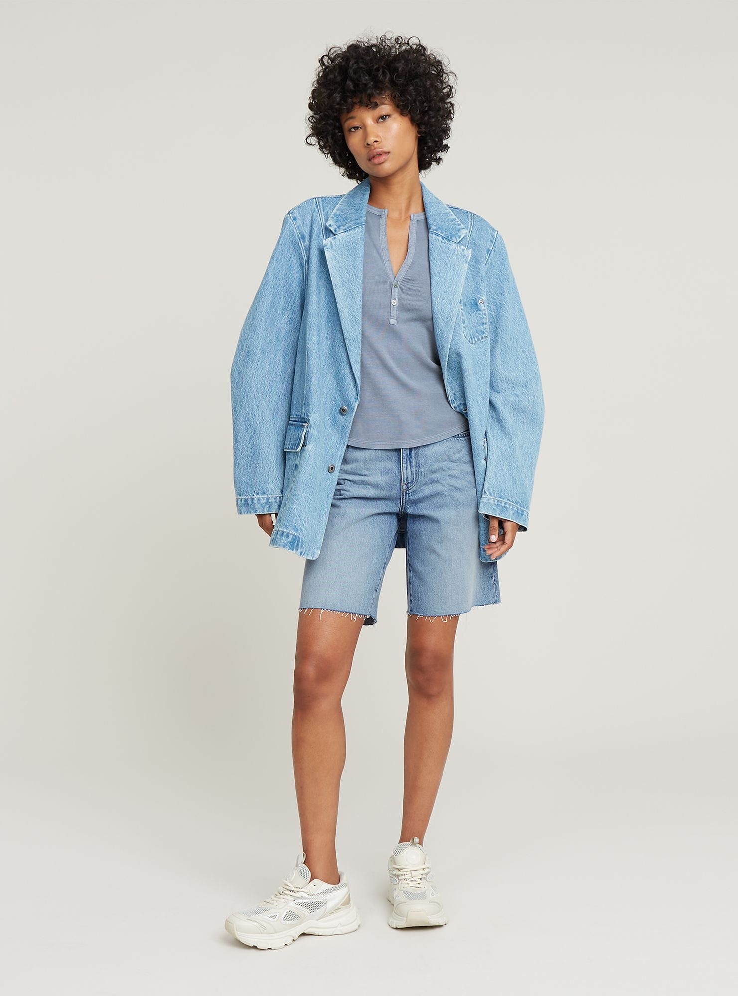 G-STAR T-Shirt »Deep V Slim Top«