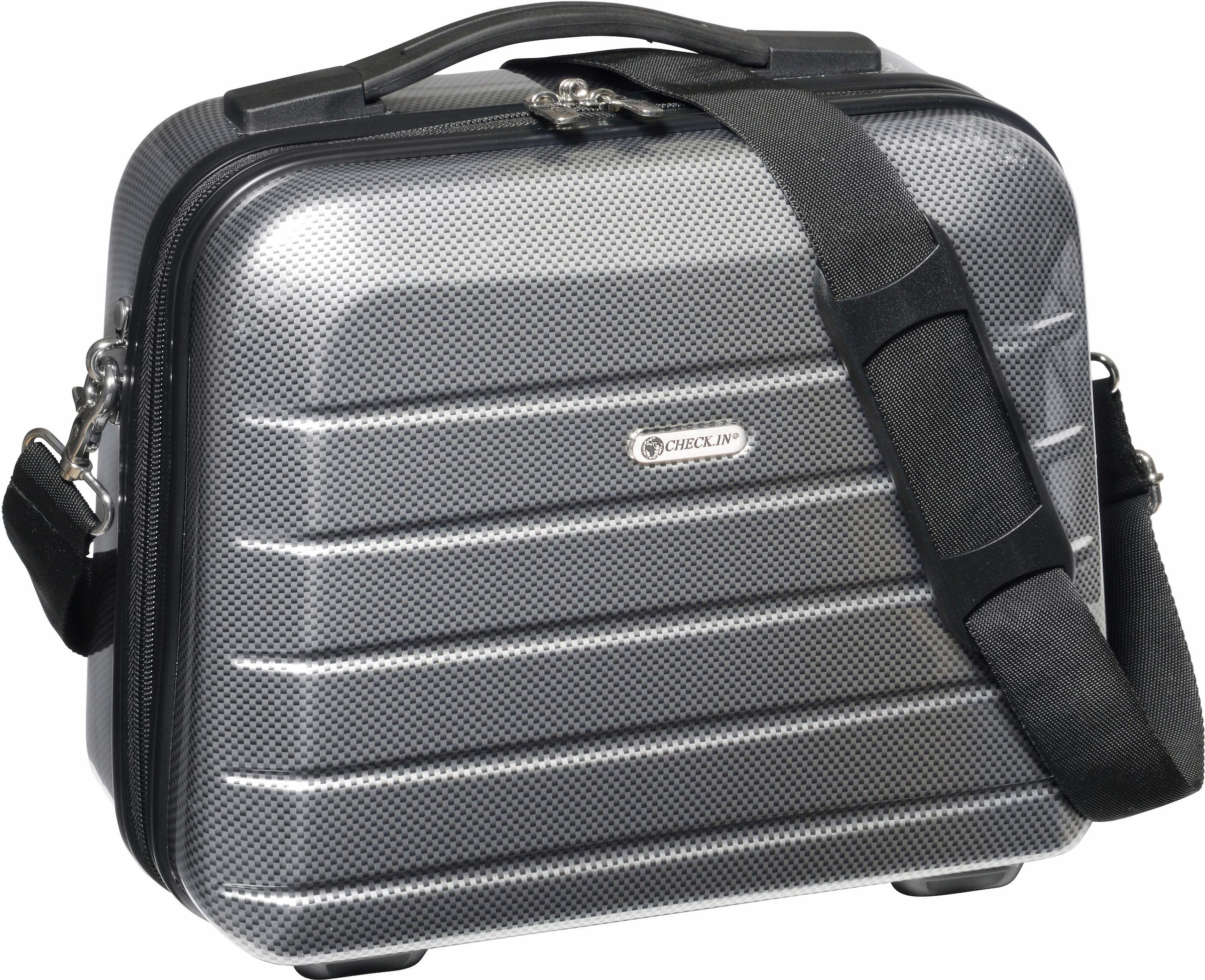 CHECK.IN® Beautycase »London 2.0«, Kosmetiktasche, zum Aufstecken, Reisetasche, mit Schulterriemen