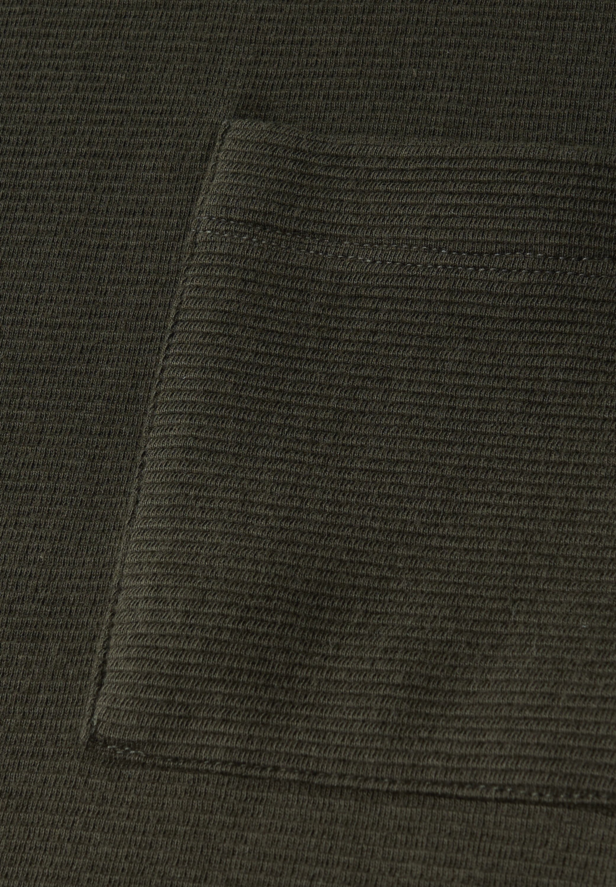 STREET ONE MEN Langarmshirt, aus reiner Baumwolle