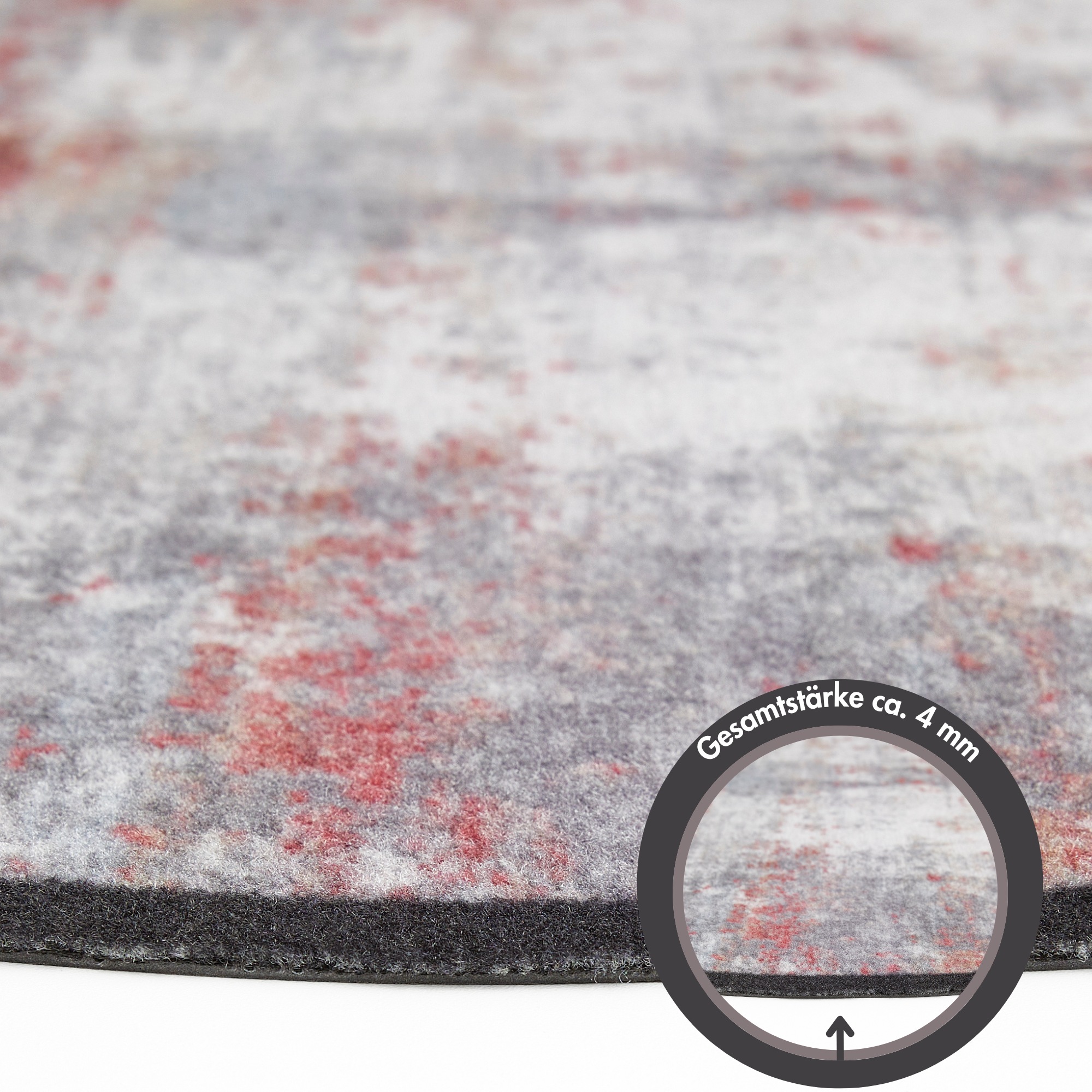 Andiamo Fußmatte »Metropolitan, Welcome, Made in Belgium«, rechteckig, 4 mm Höhe, Schmutzfangmatte, verschiedene Motive, rutschhemmend, waschbar