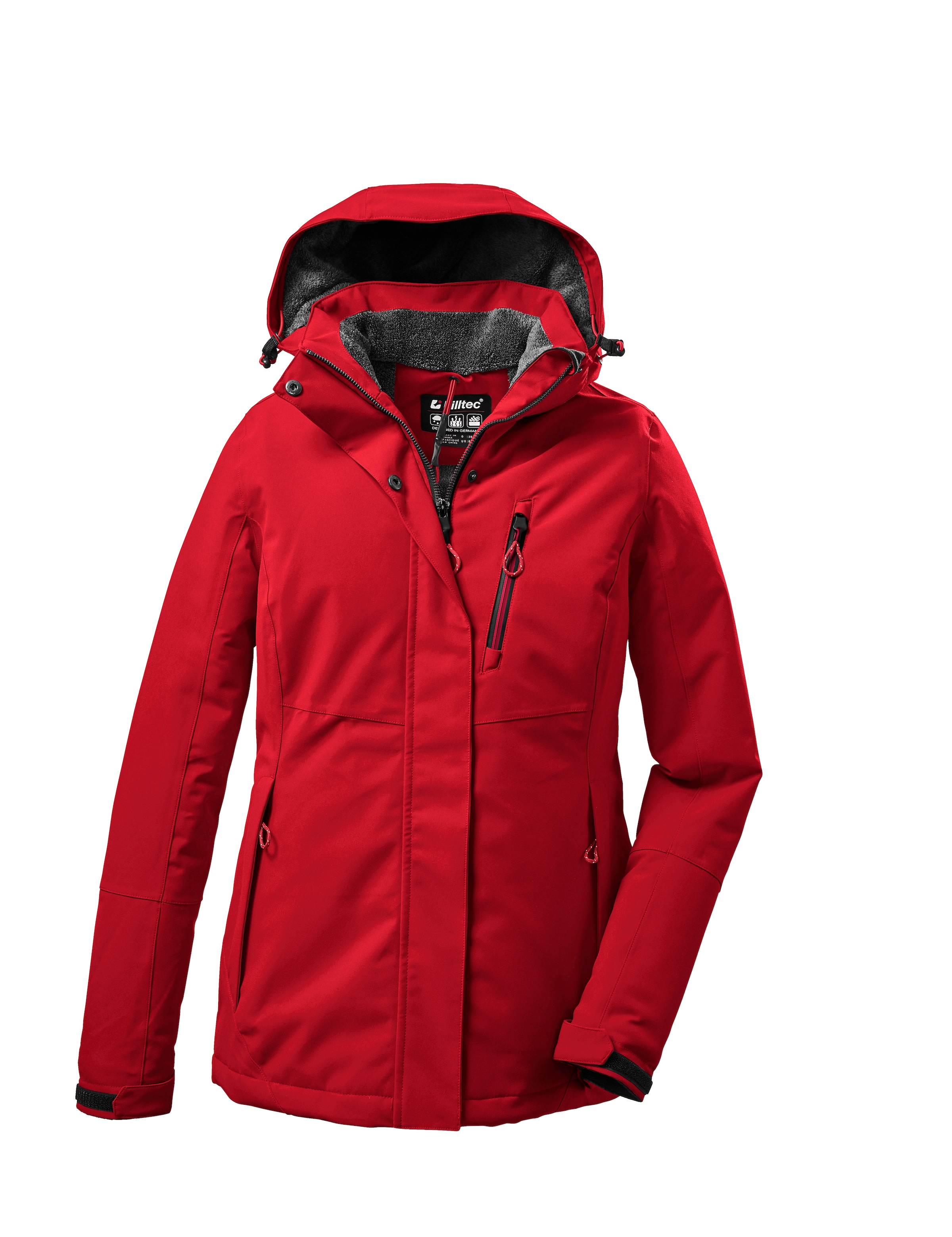 Killtec Outdoorjacke »KOW 140 WMN JCKT«, mit Kapuze, Wasser- und winddicht
