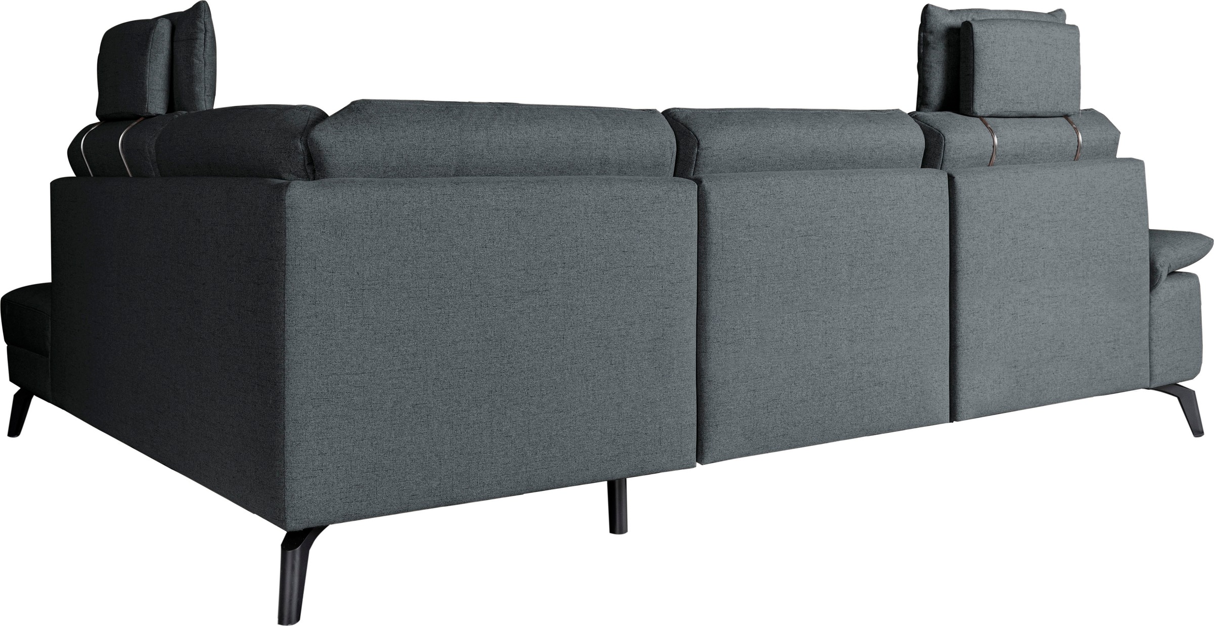 alina Ecksofa, inkl. Kopfstützen, wahlweise mit Relaxfunktion, Breite: 267 cm